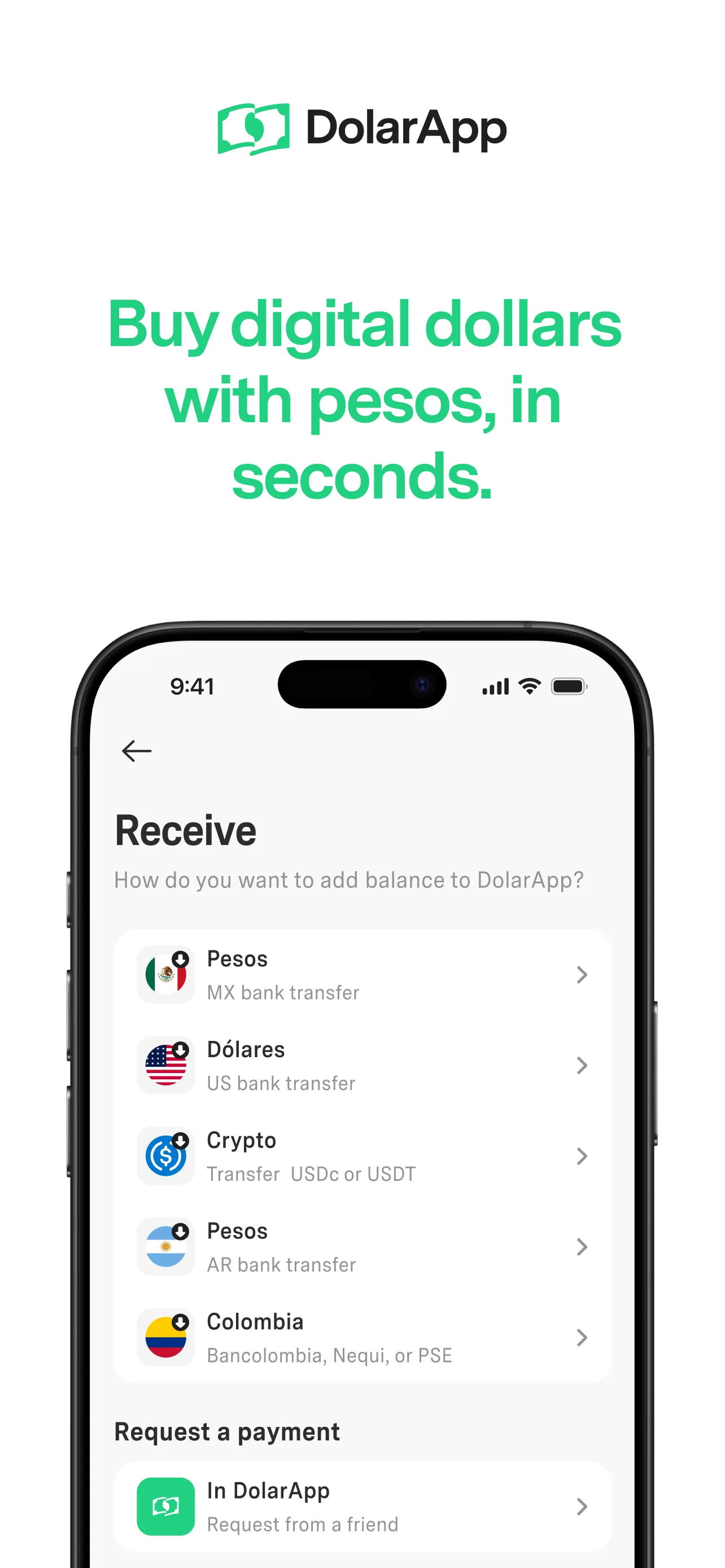 DolarApp iphone screenshot 5