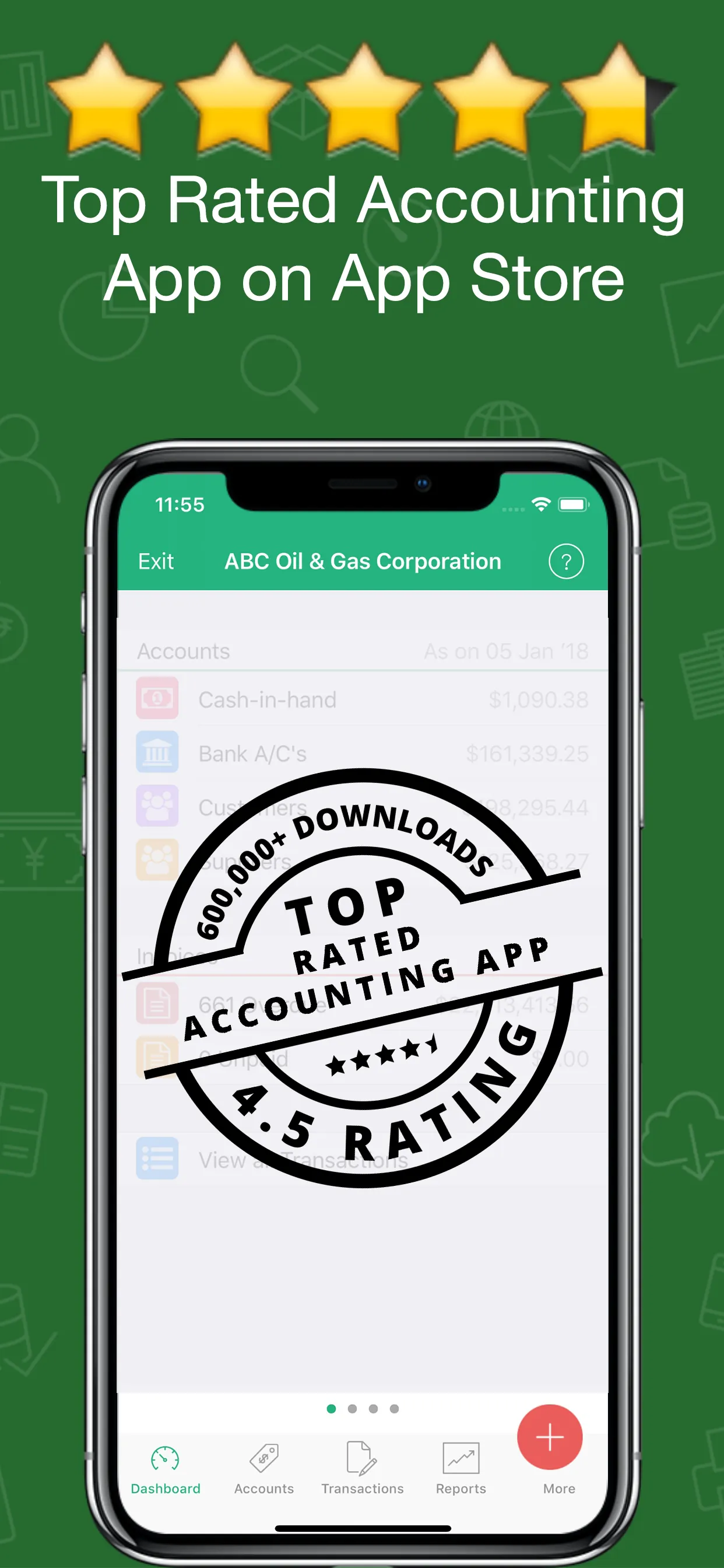 Book Keeper Accounting iphone screenshot 1