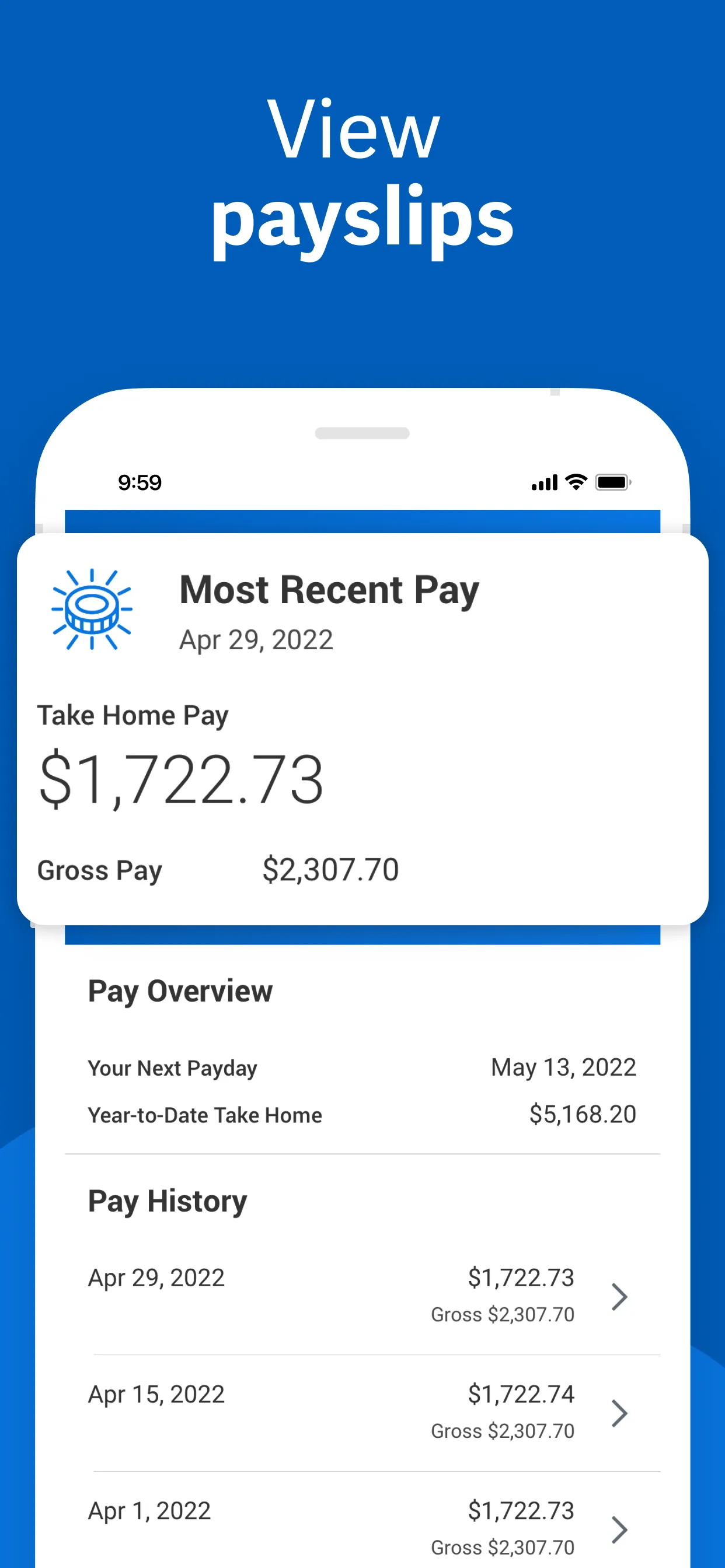 Workday iphone screenshot 4