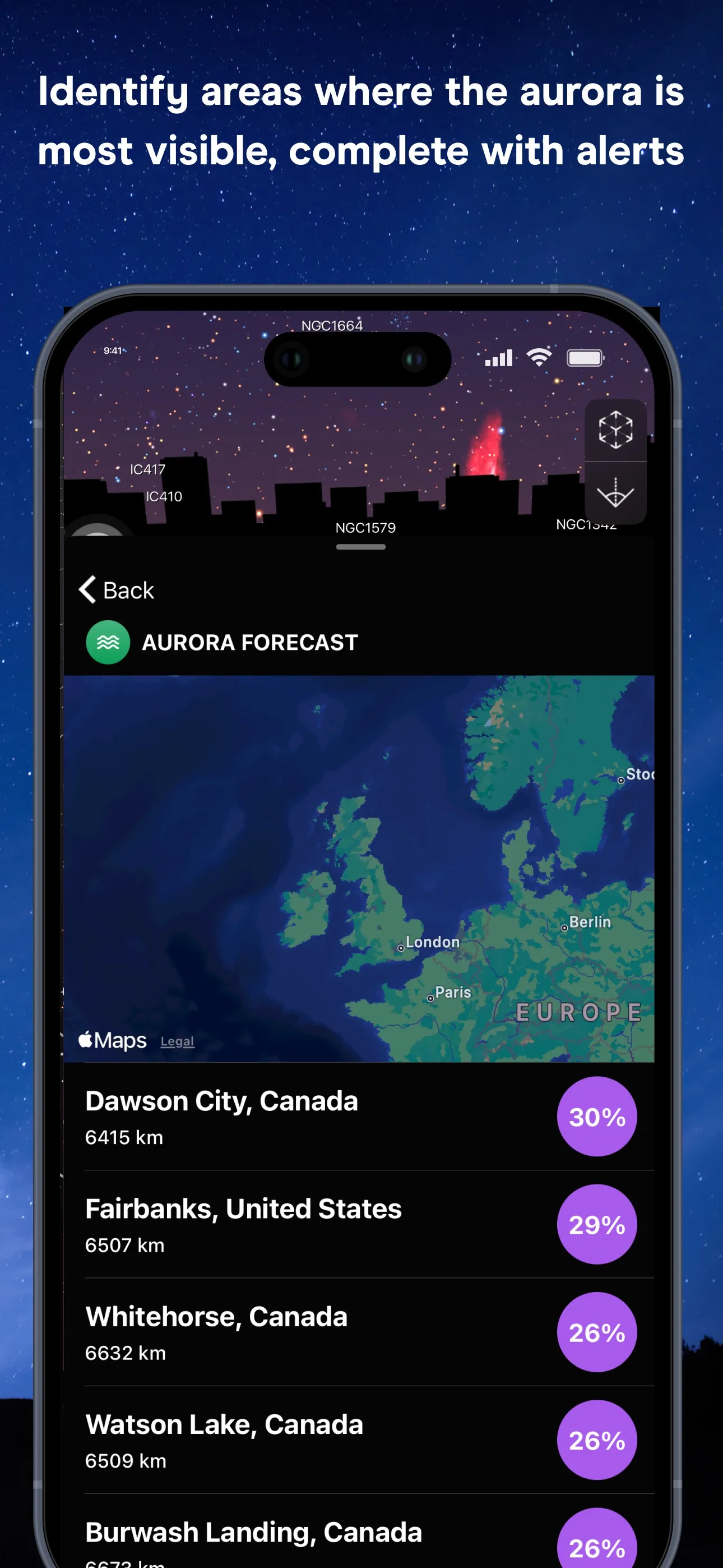 Night Sky iphone screenshot 6