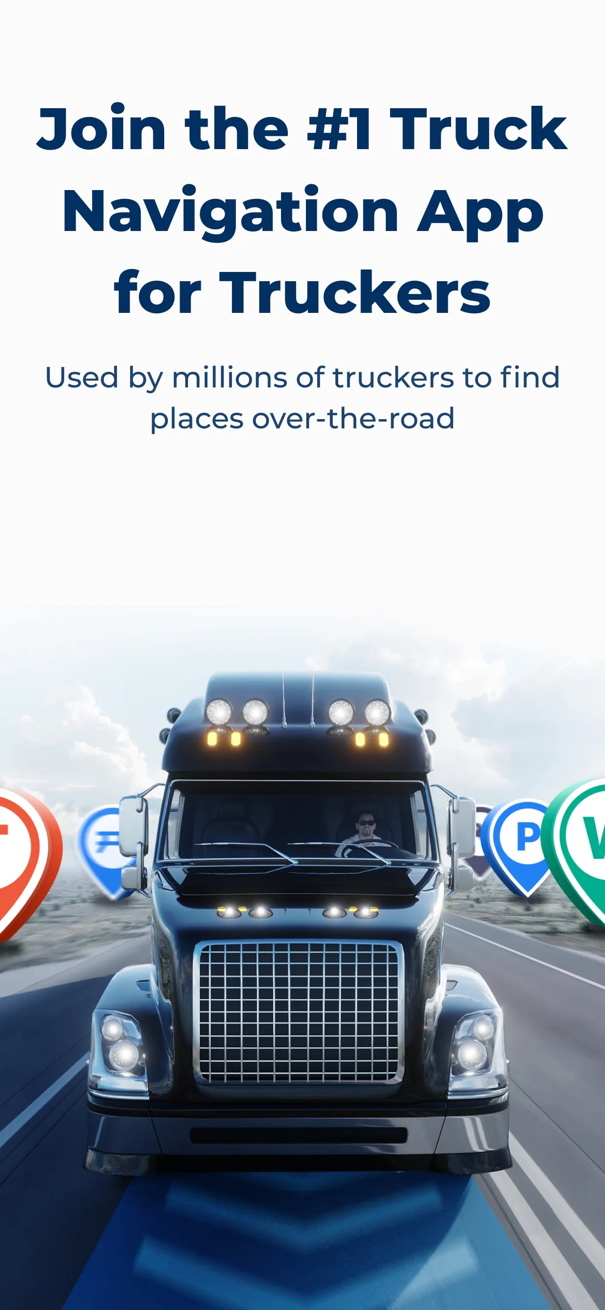 Trucker Path: Truck GPS & Map iphone screenshot 1