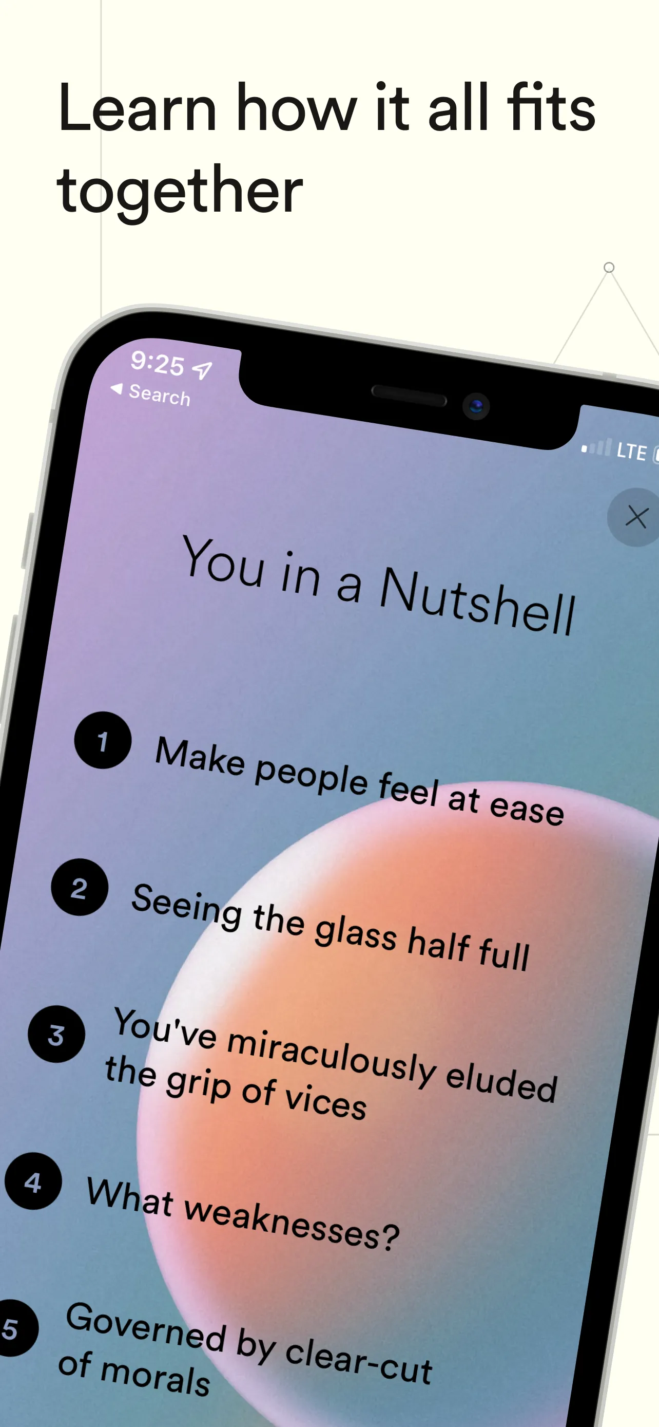 Dimensional: Personality Test iphone screenshot 5