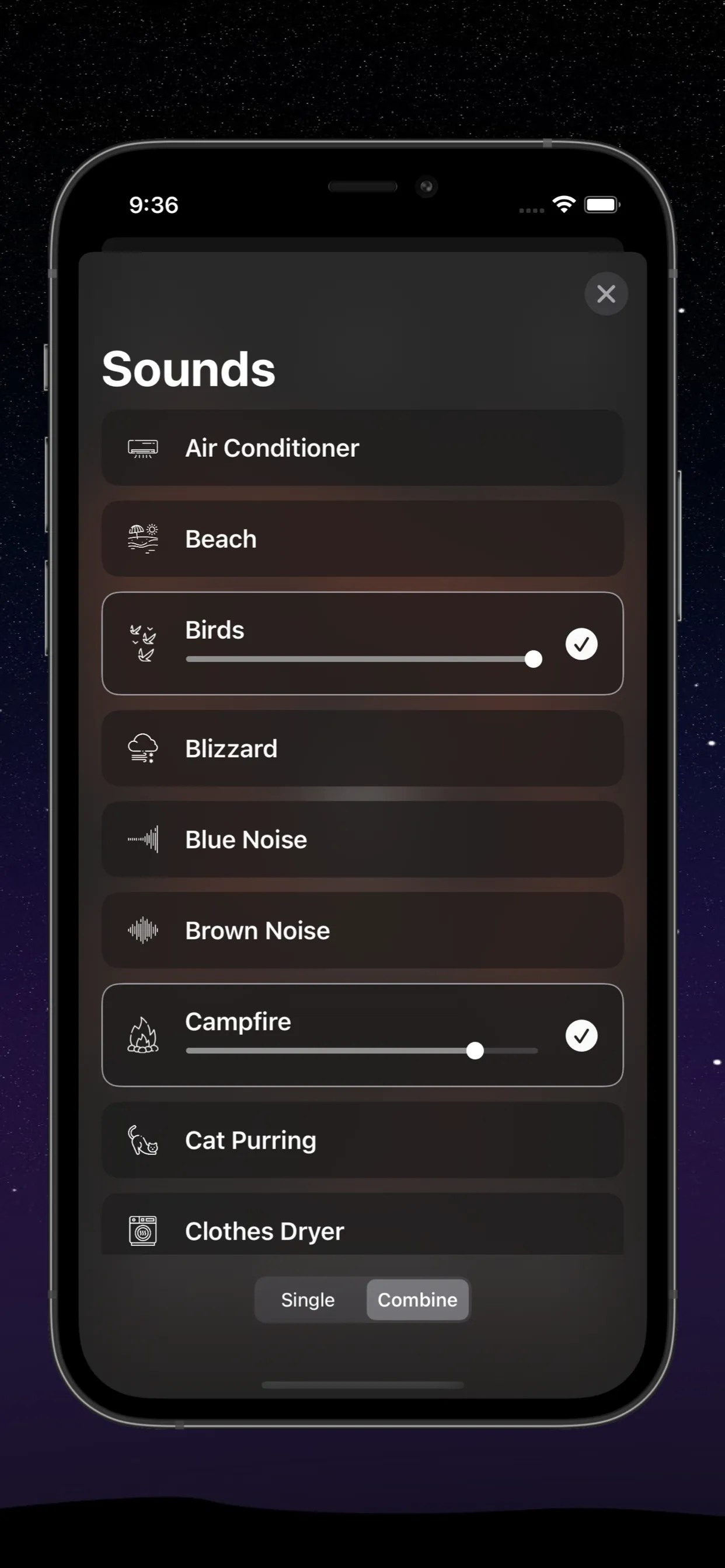 White Noise: Sound Machine iphone screenshot 4