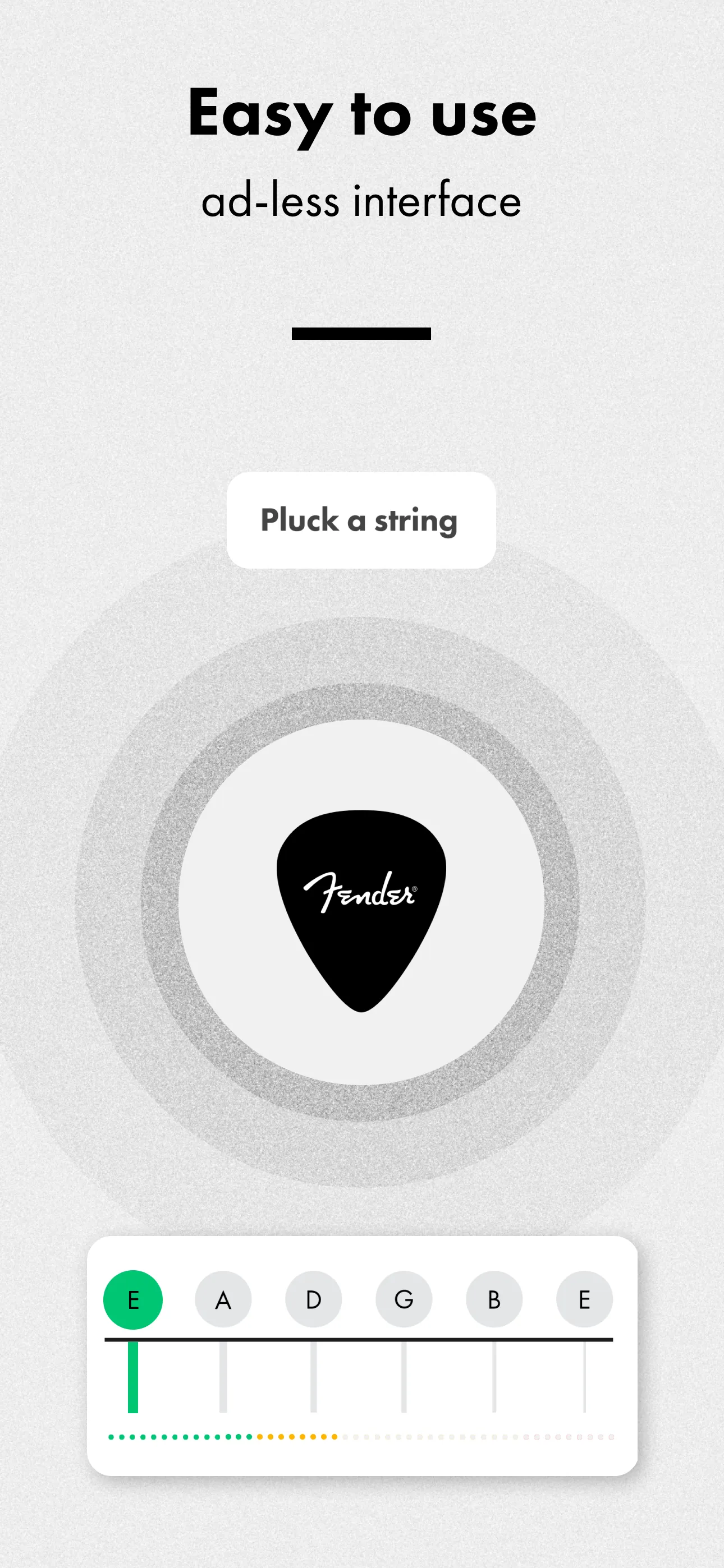 Fender Tune: Guitar Tuner App iphone screenshot 3