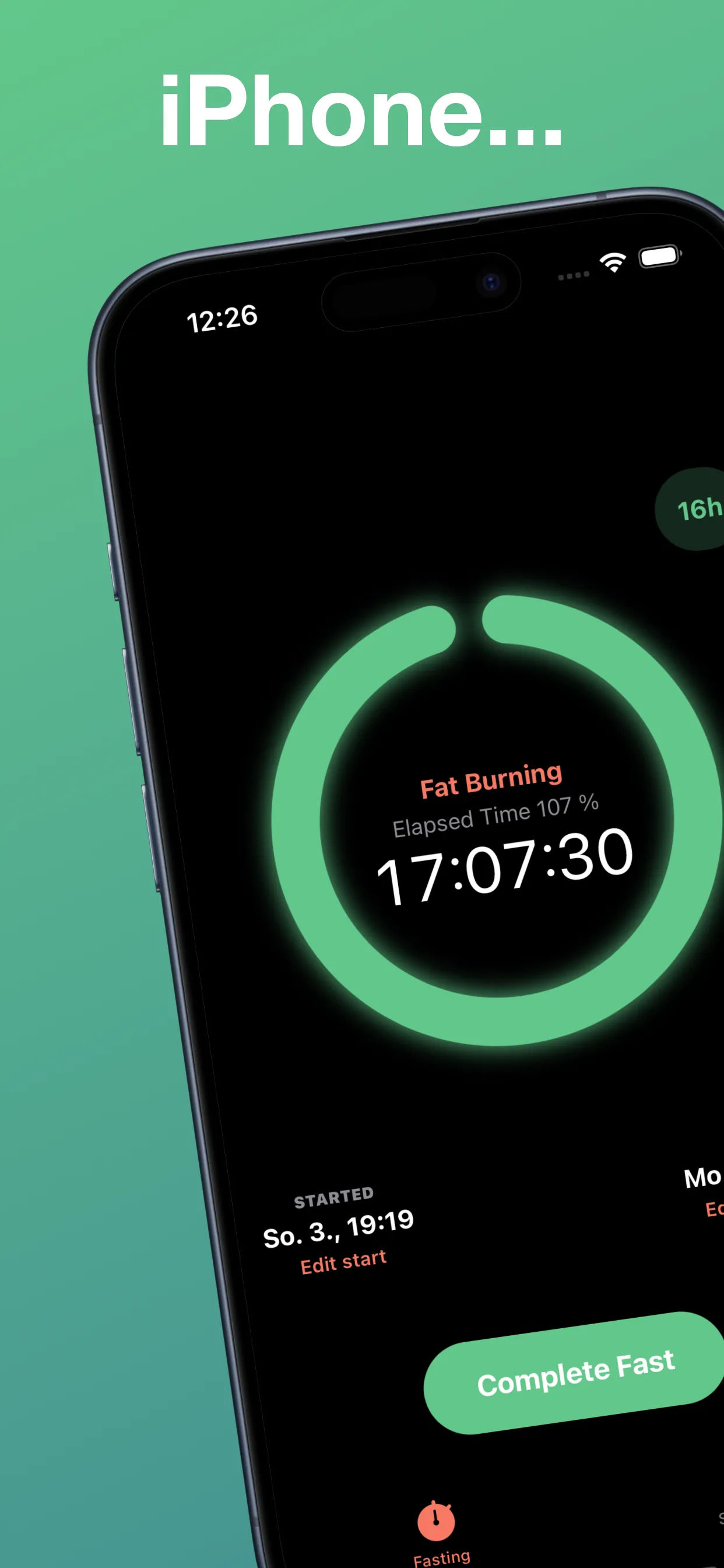 Intermittent Fasting Tracker: iphone screenshot 4