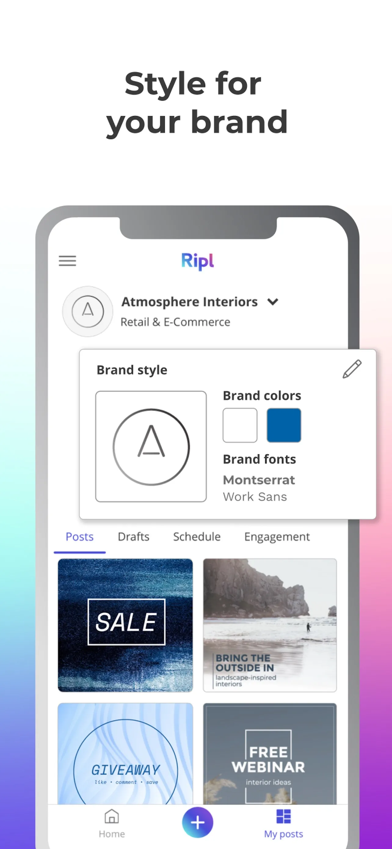 Ripl: Social Media Marketing iphone screenshot 10