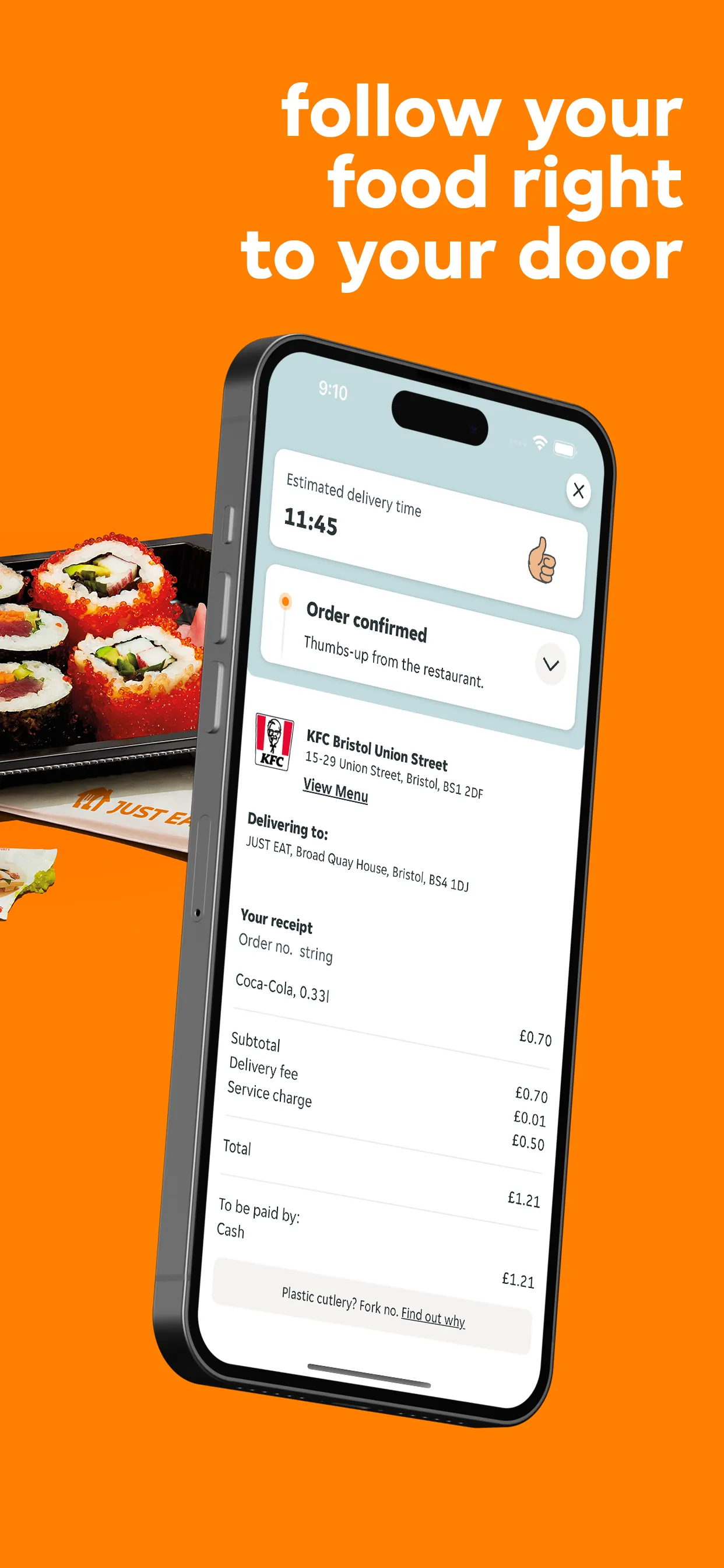 Just Eat - Food Delivery iphone screenshot 6