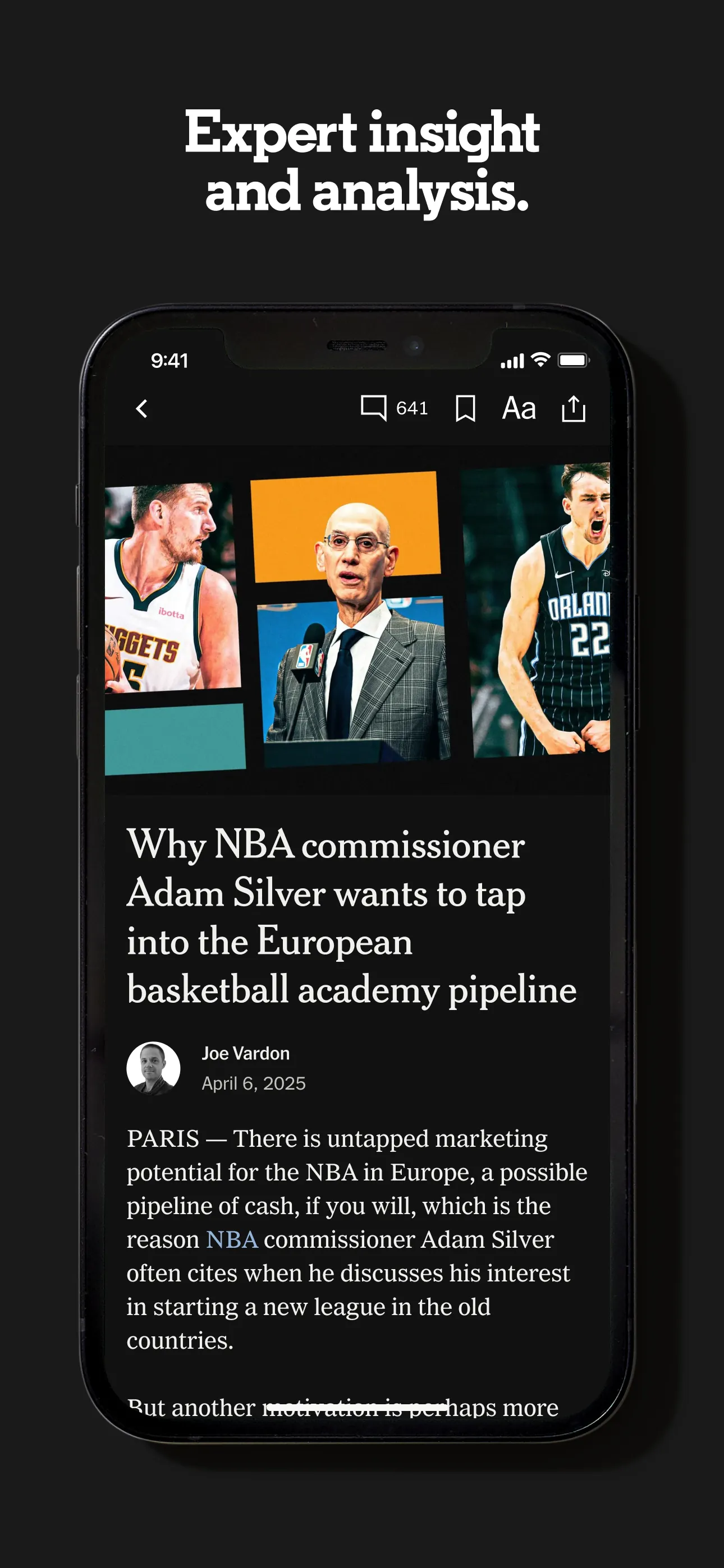 The Athletic: Sports News iphone screenshot 4