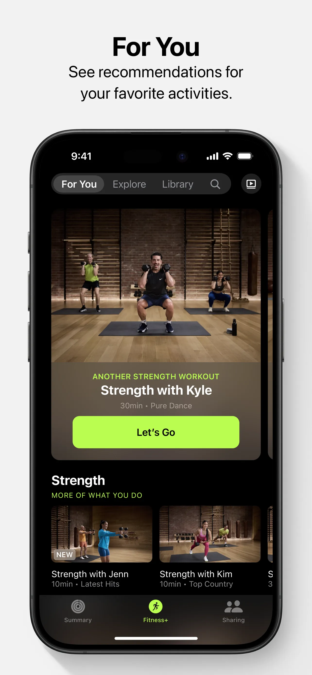 Apple Fitness iphone screenshot 4