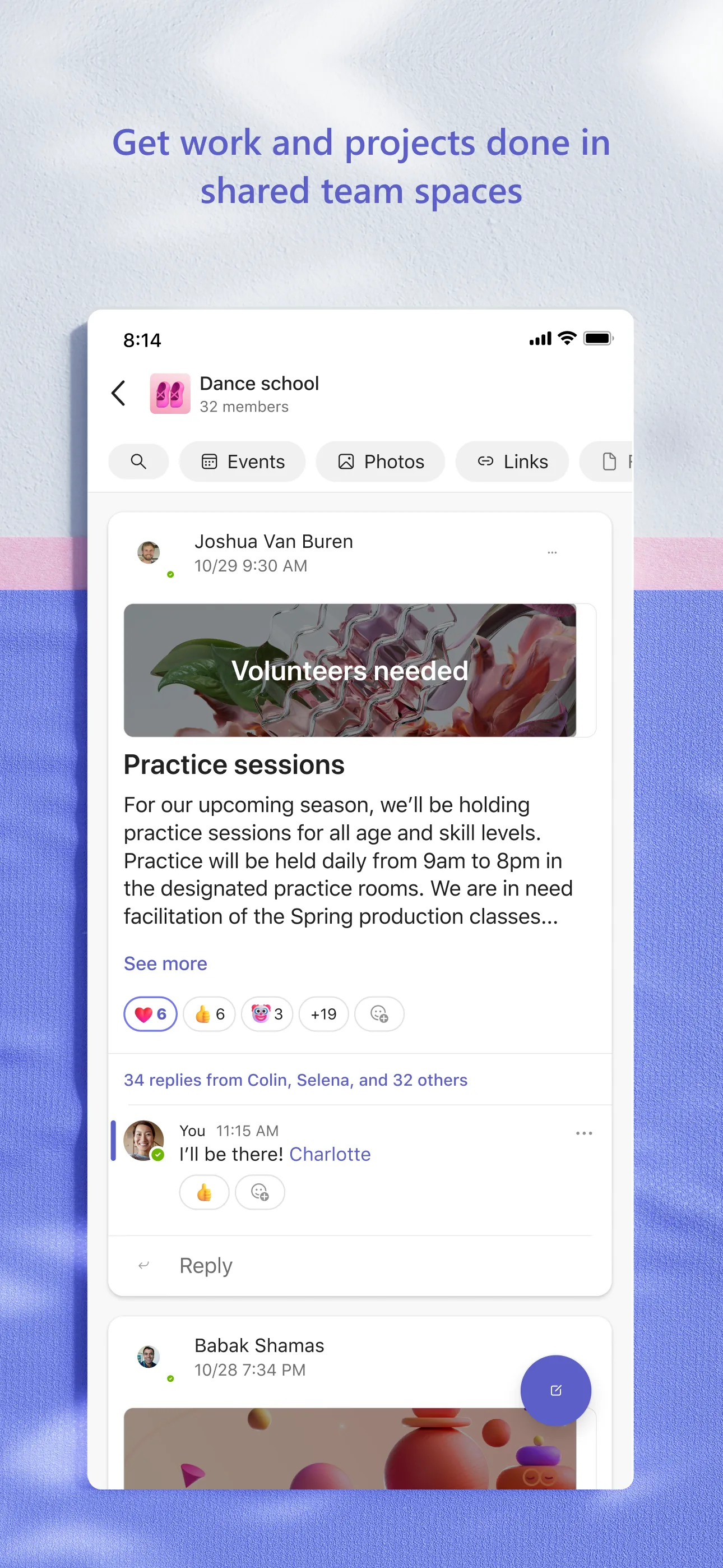 Microsoft Teams iphone screenshot 5