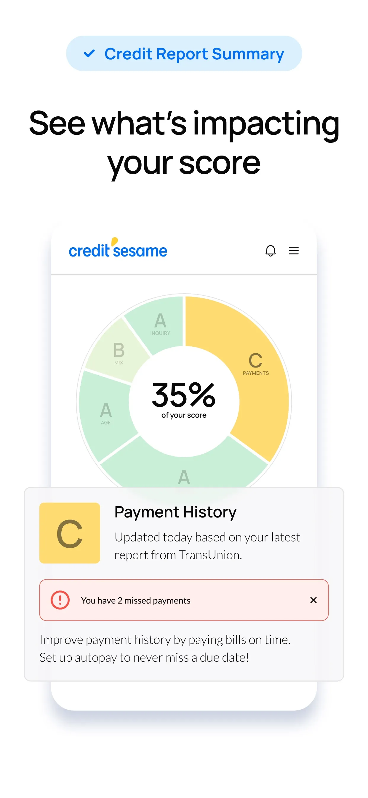 Credit Sesame: Grow Your Score iphone screenshot 3