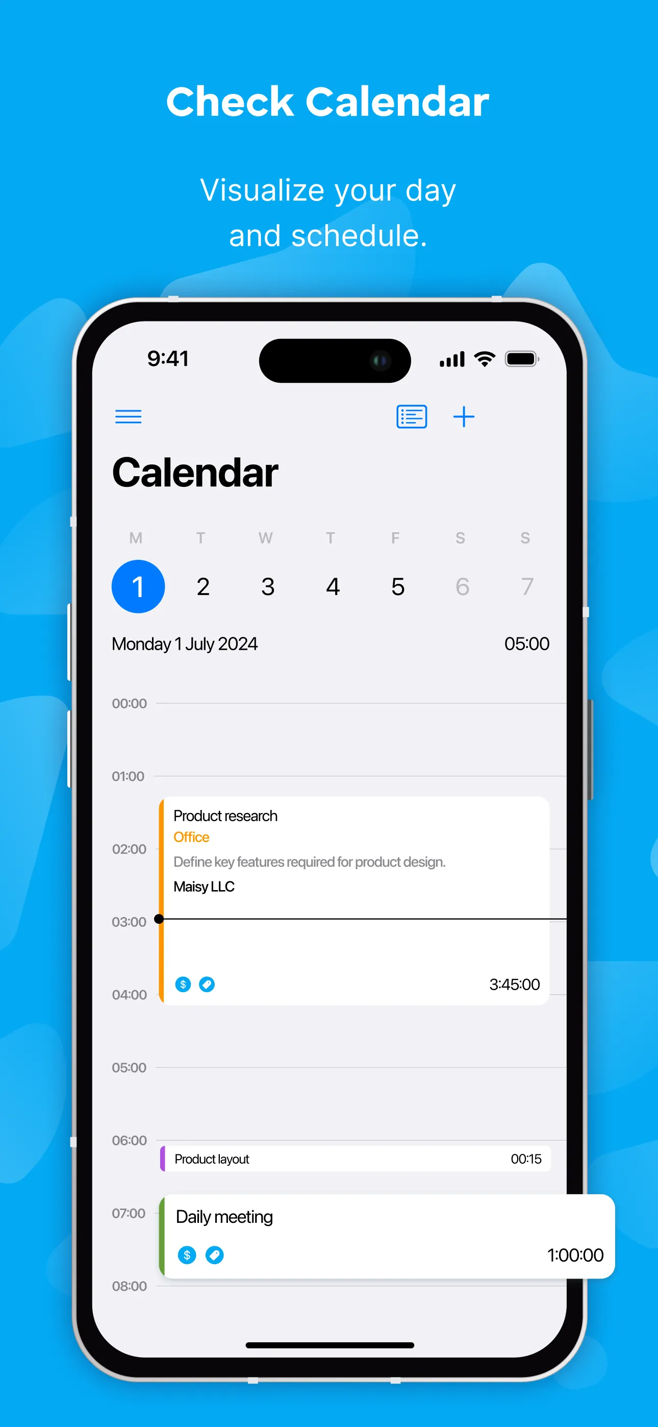 Clockify Time Tracker iphone screenshot 5