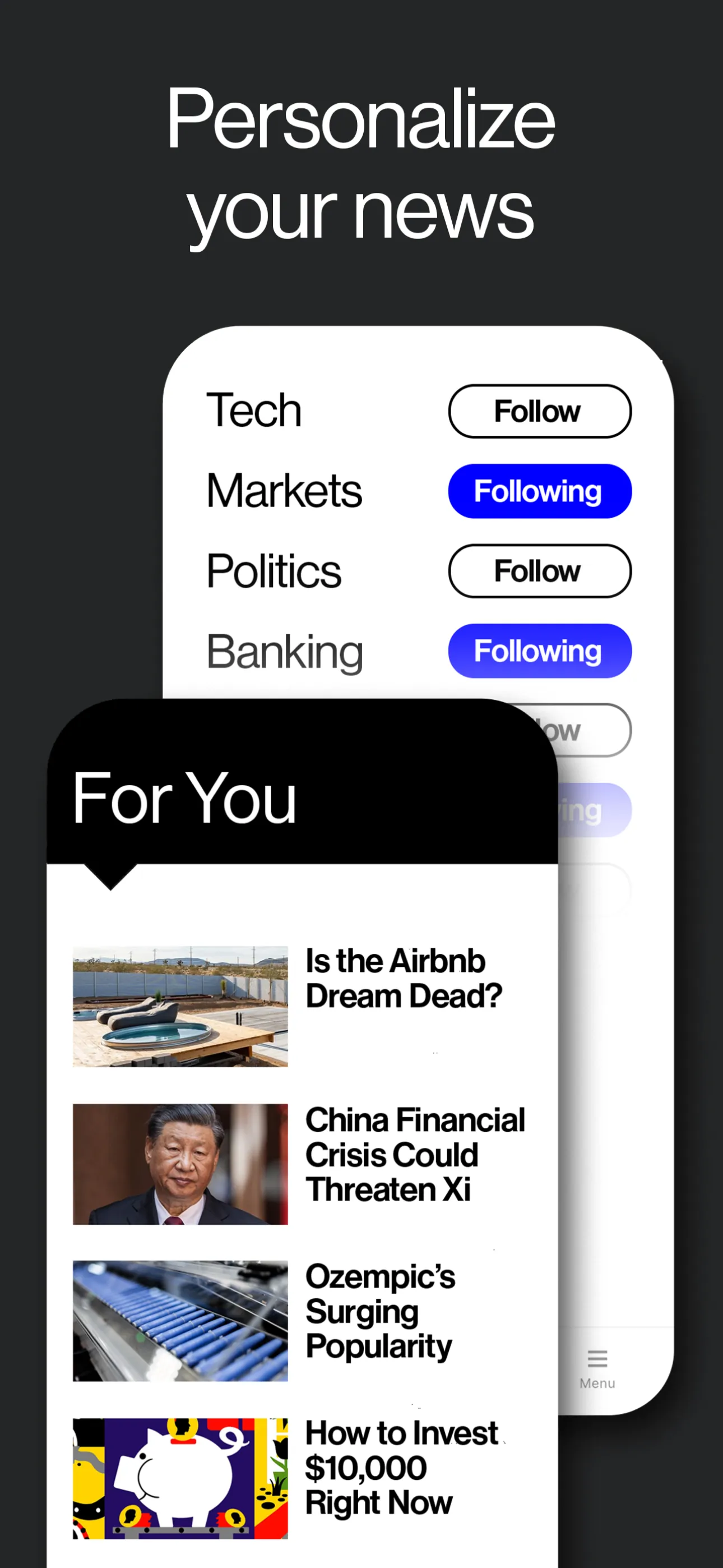 Bloomberg: Business News Daily iphone screenshot 6