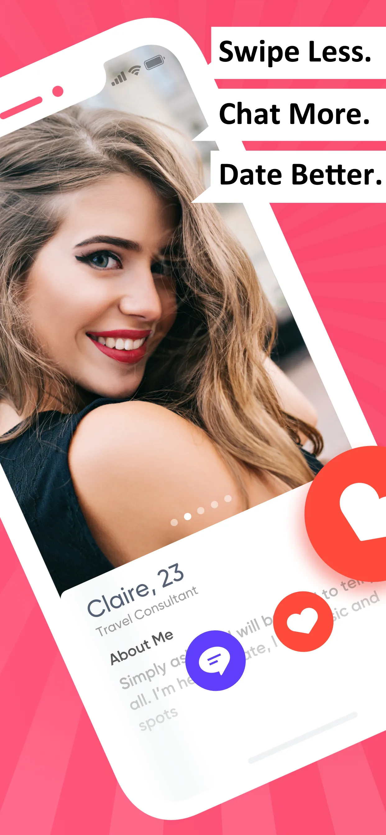 InMessage: Meet, Chat, Date iphone screenshot 1