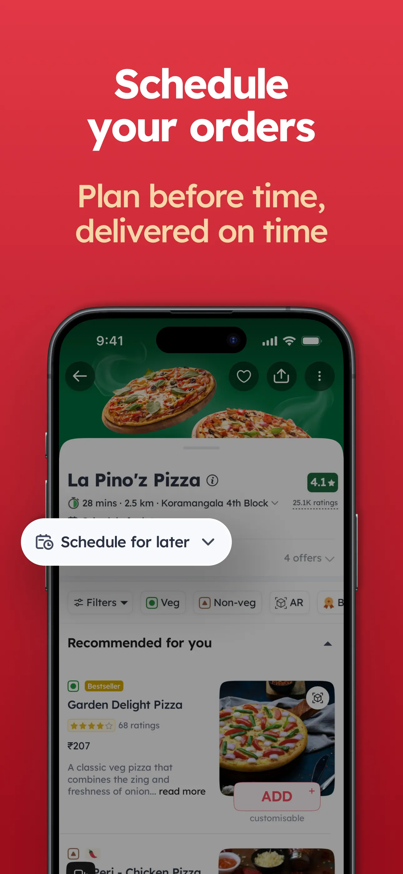 Zomato: Food Delivery & Dining iphone screenshot 4