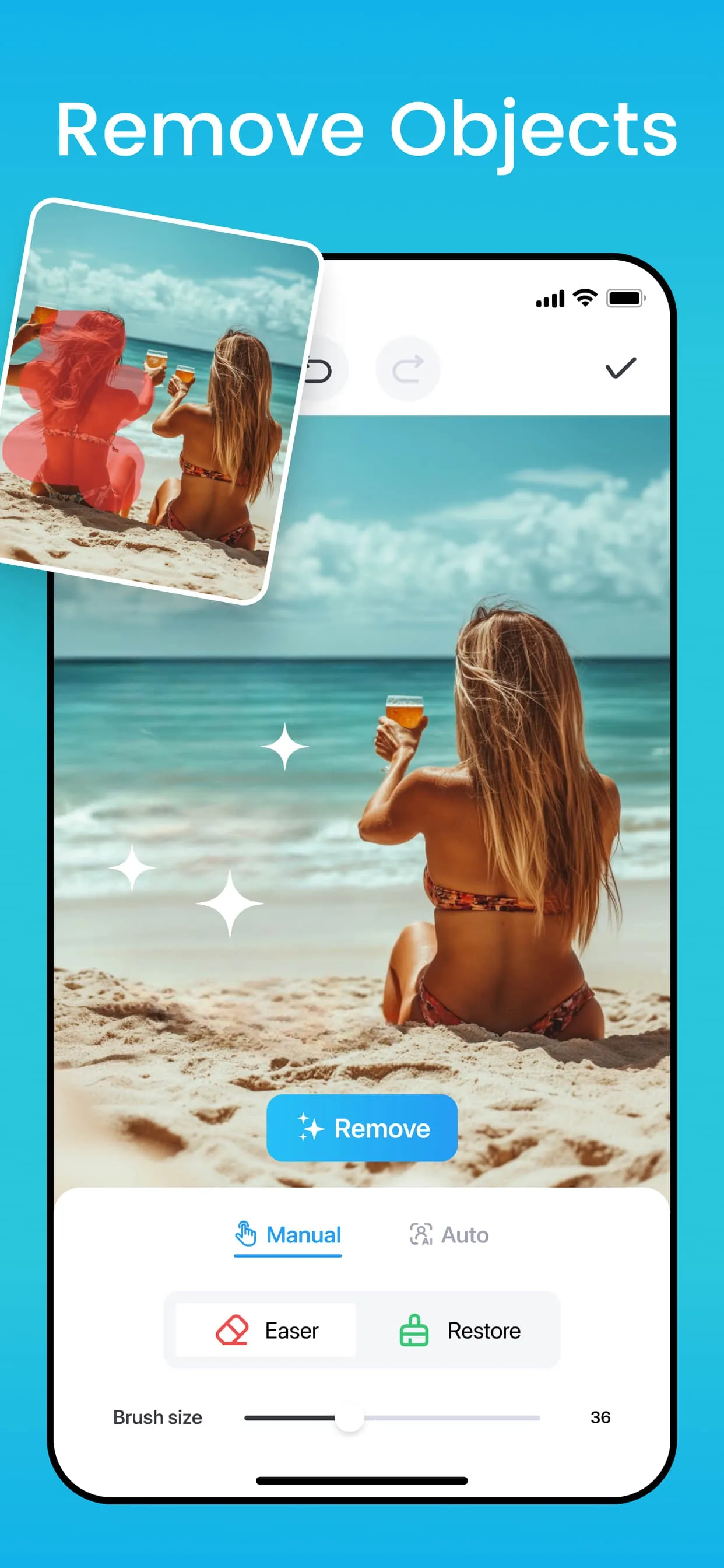 AI Photo Editor - BgMaster iphone screenshot 4