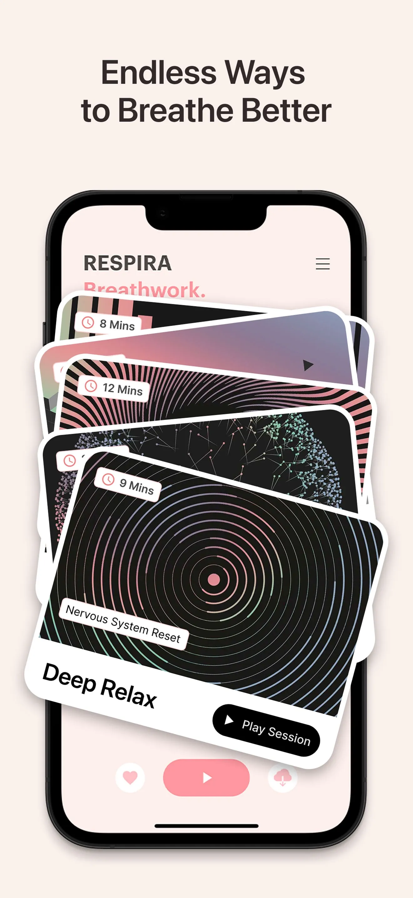RESPIRA: Breathing Exercises iphone screenshot 4