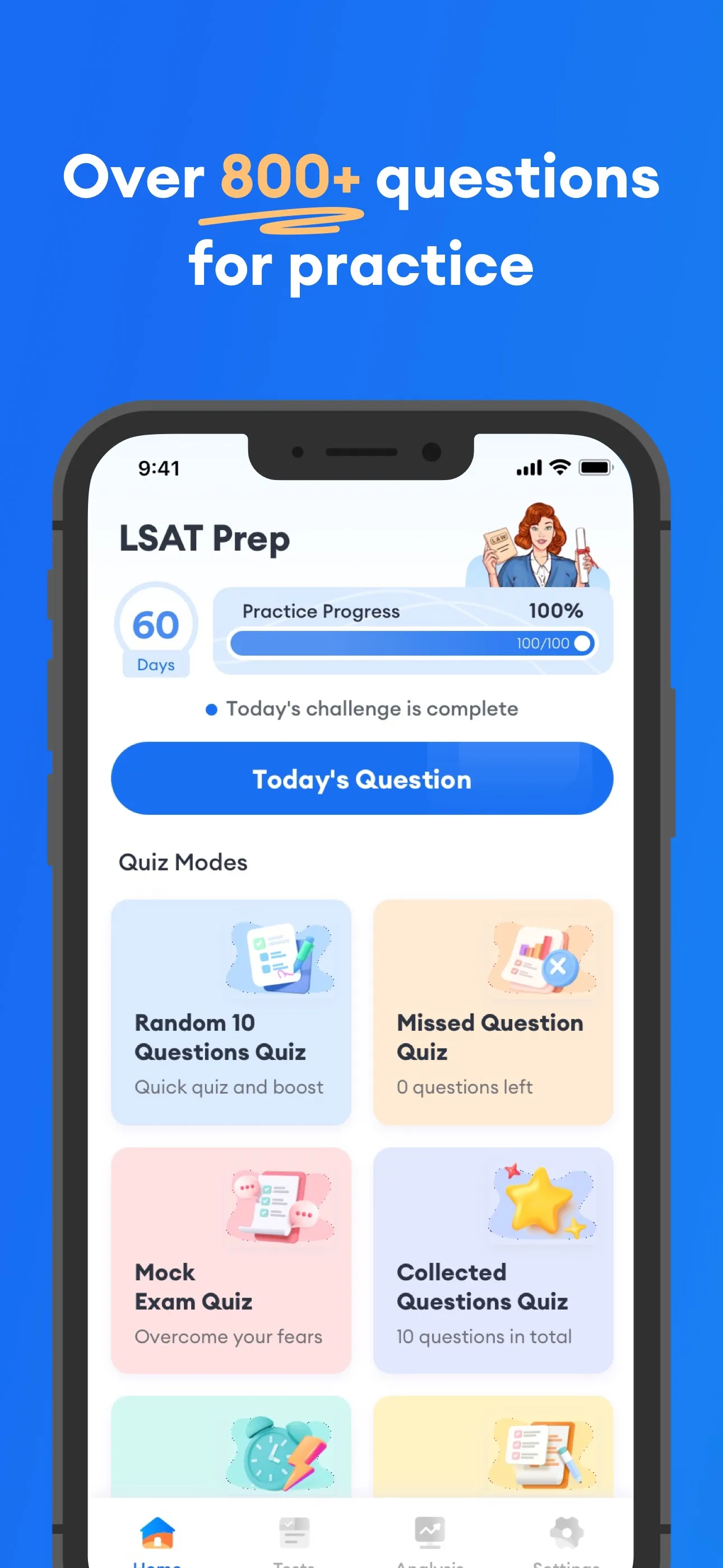 LSAT Test Prep 2025 iphone screenshot 1