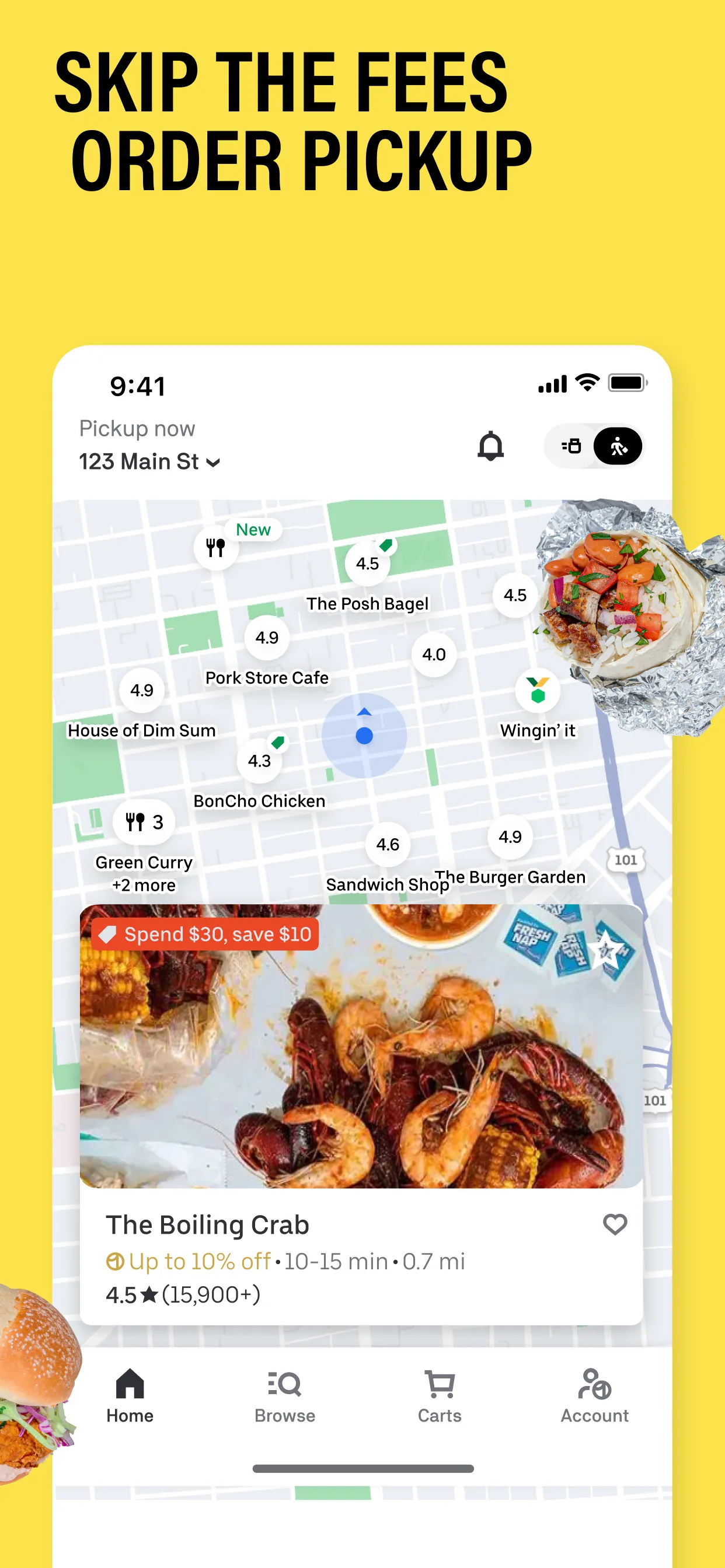 Postmates - Food Delivery iphone screenshot 6
