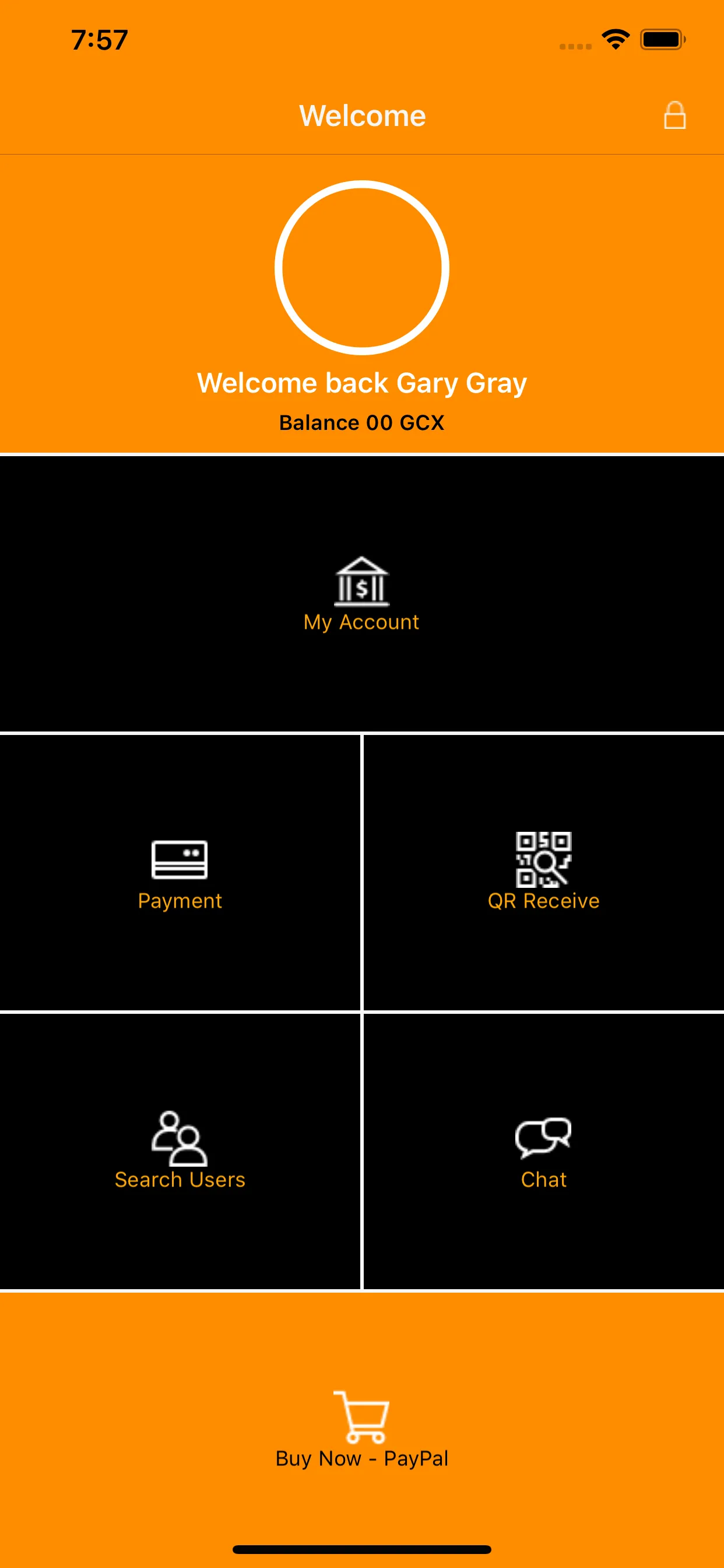 GCX Mobile Wallet iphone screenshot 4