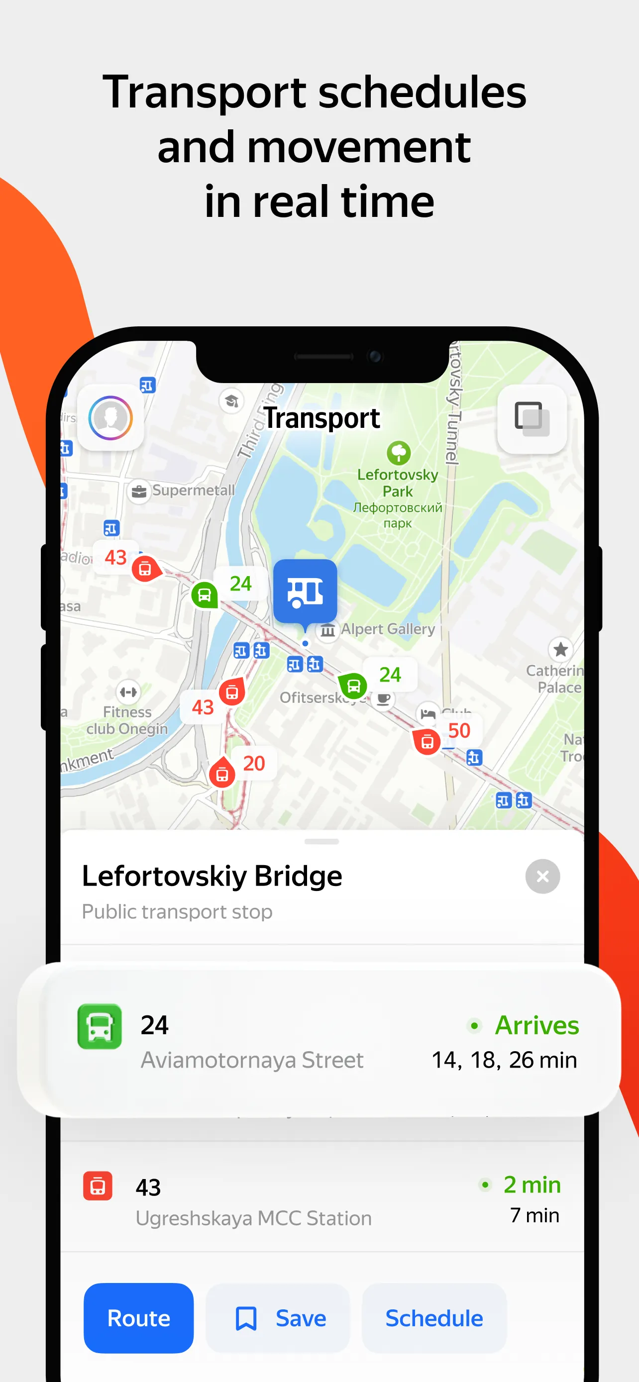 Yandex Maps & Navigator iphone screenshot 2