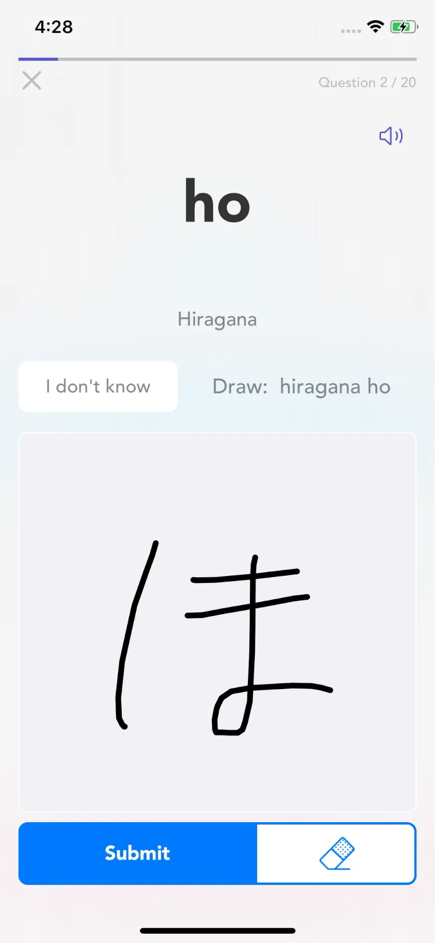 Kana - Hiragana and Katakana iphone screenshot 1