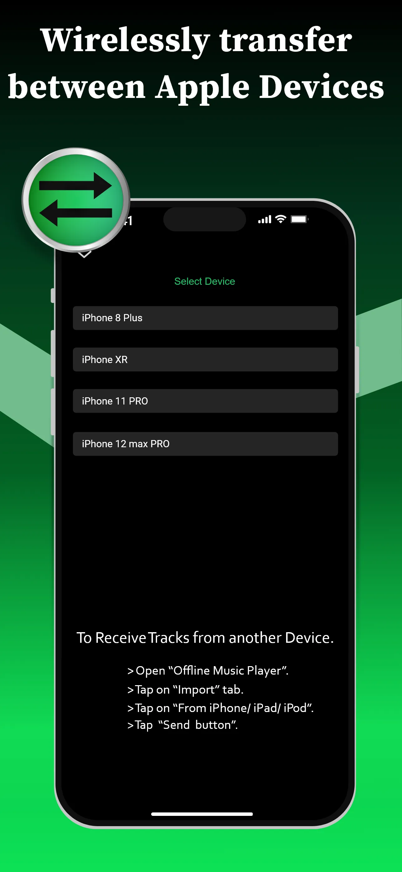 Offline Music Player iphone screenshot 6