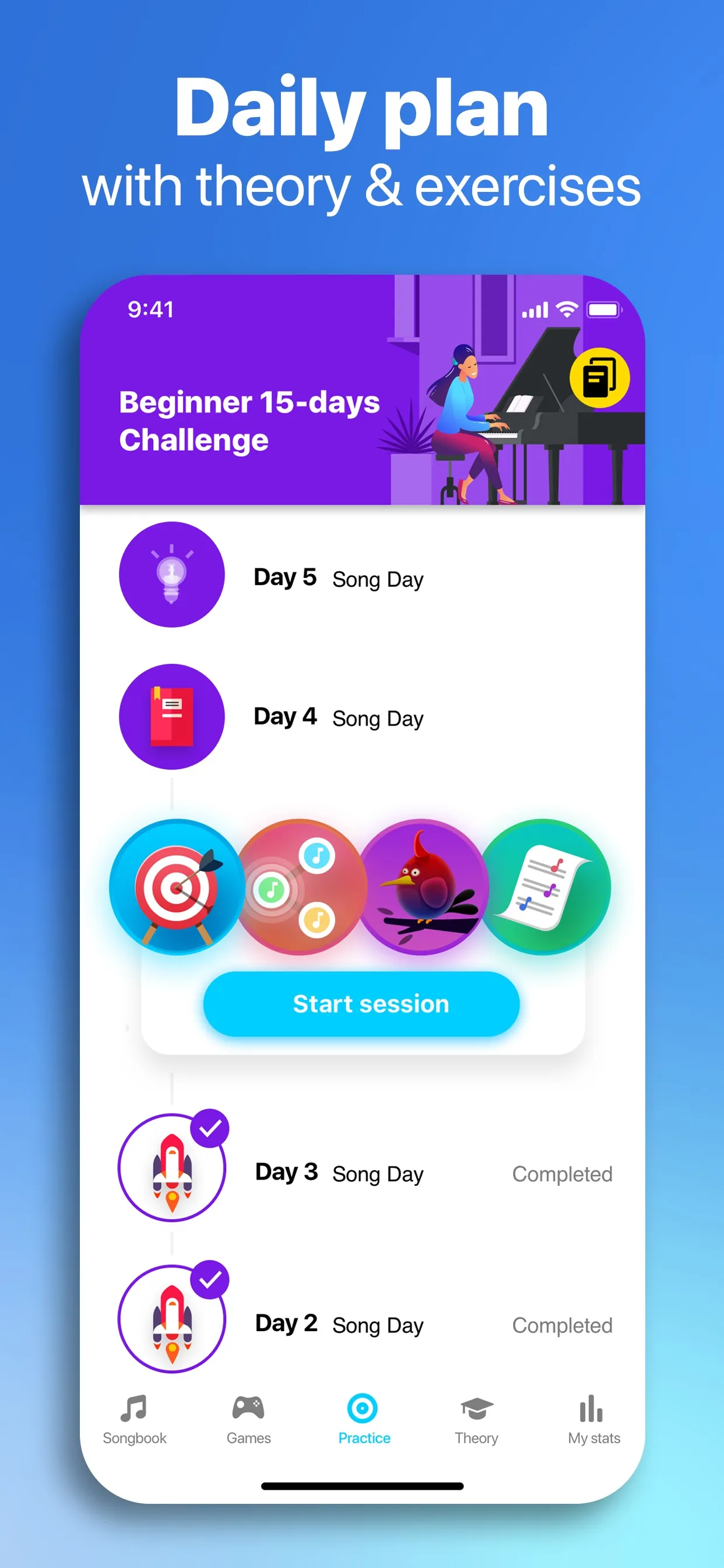 Hello Piano: Learn Pro Lessons iphone screenshot 5