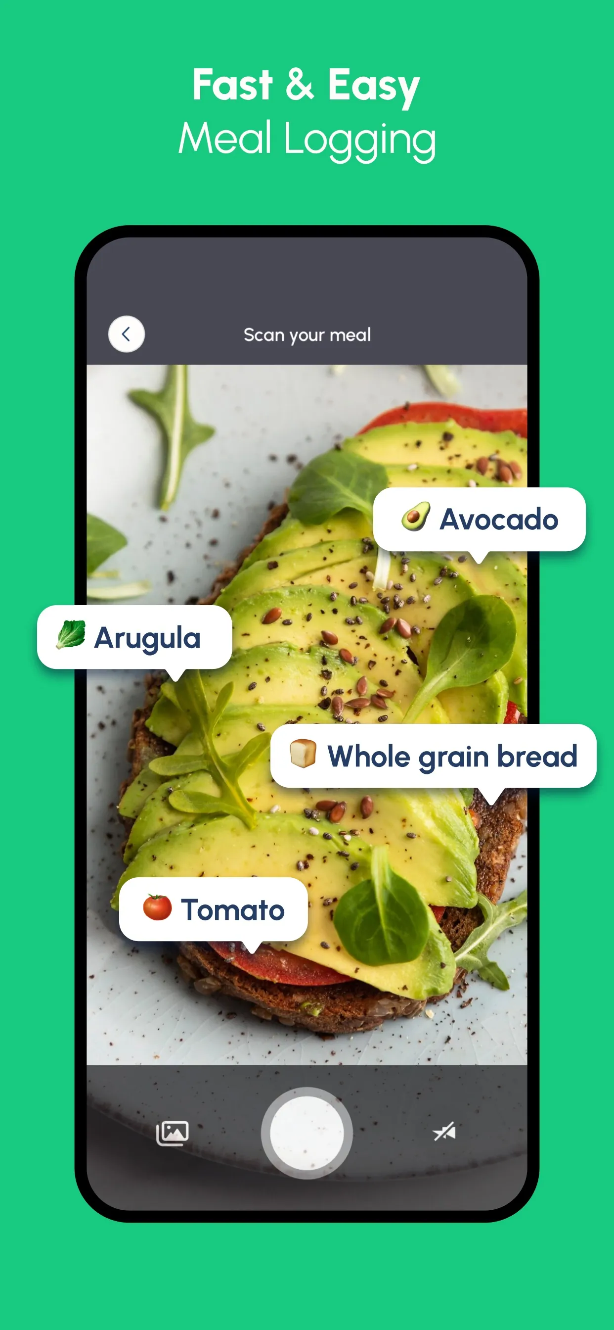 Fastic AI Food Calorie Scanner iphone screenshot 3