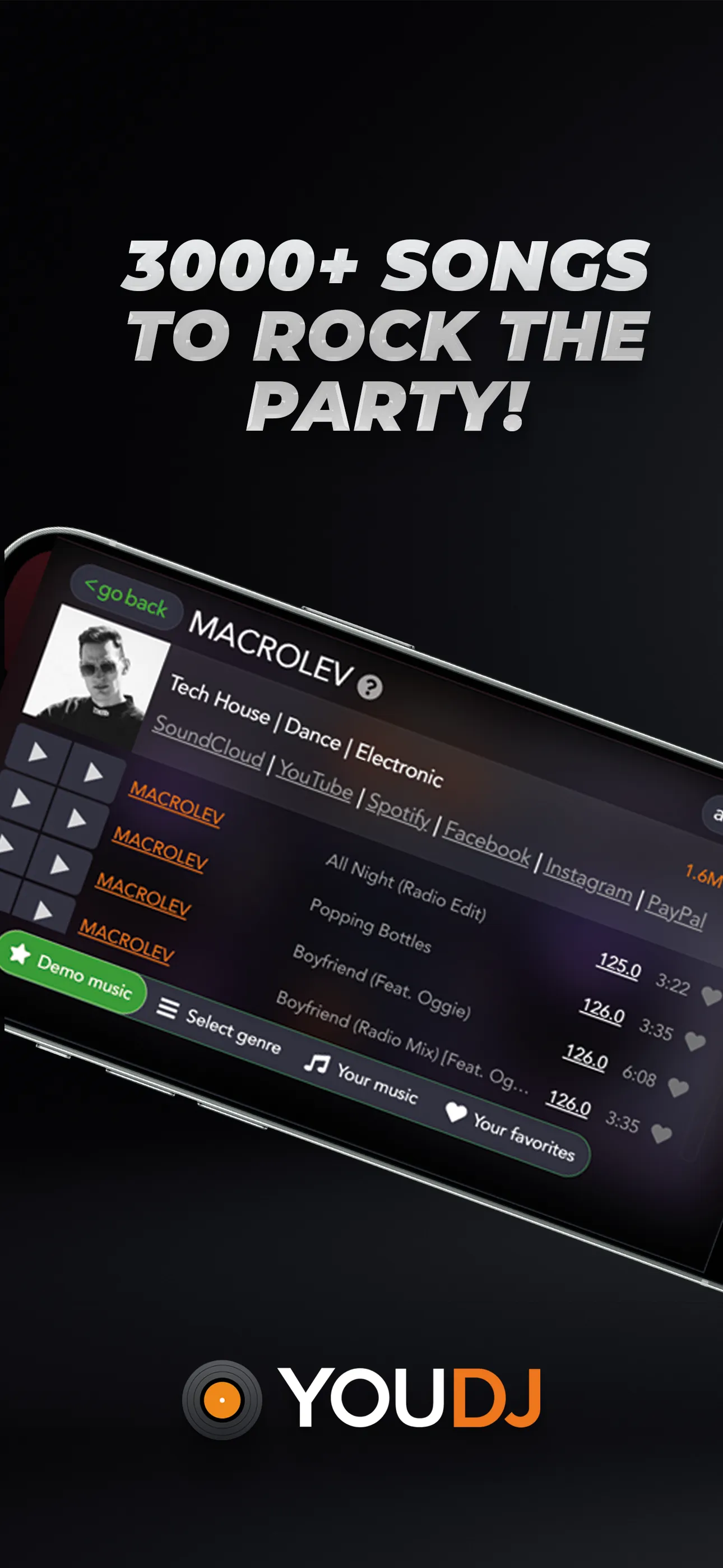 YouDJ Mixer - Easy DJ app iphone screenshot 5