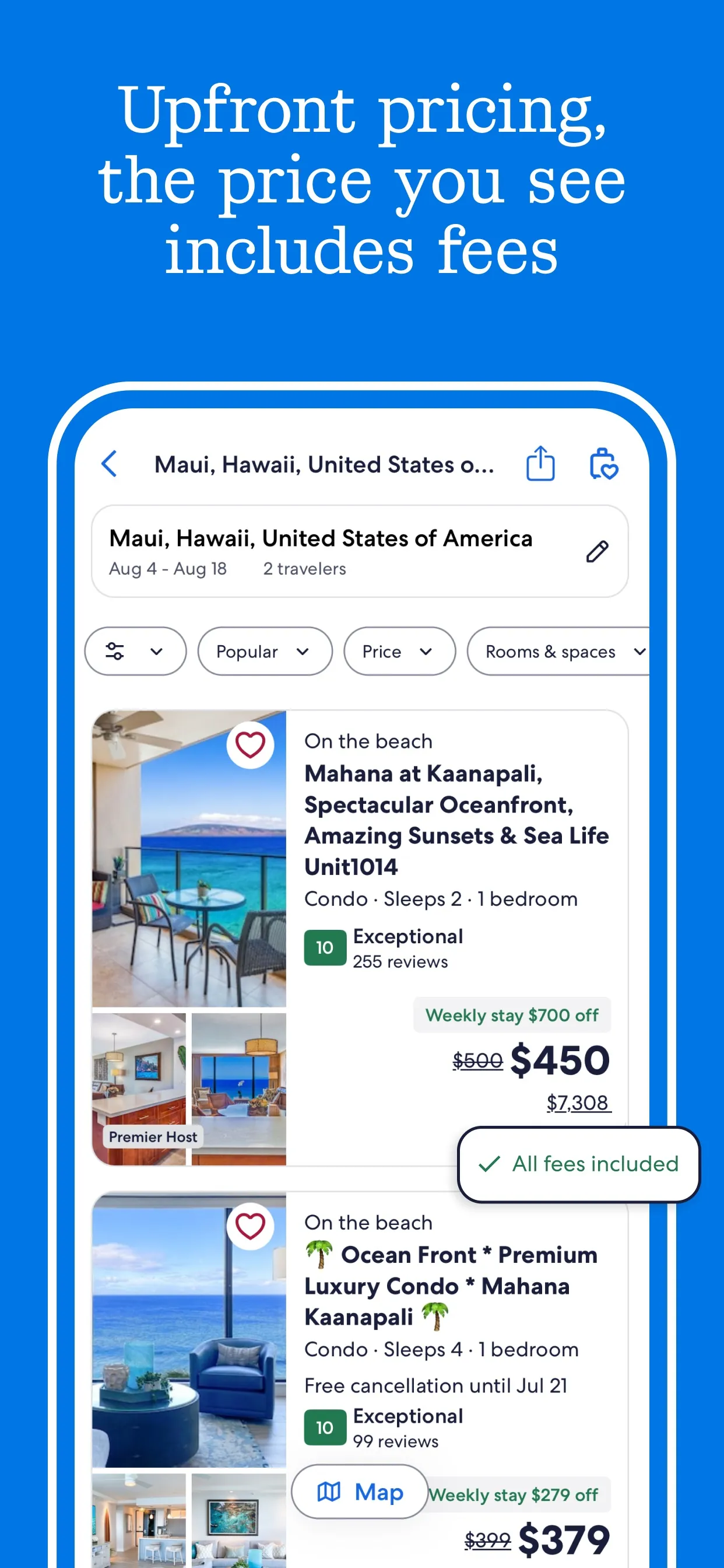 Vrbo Vacation Rentals iphone screenshot 2