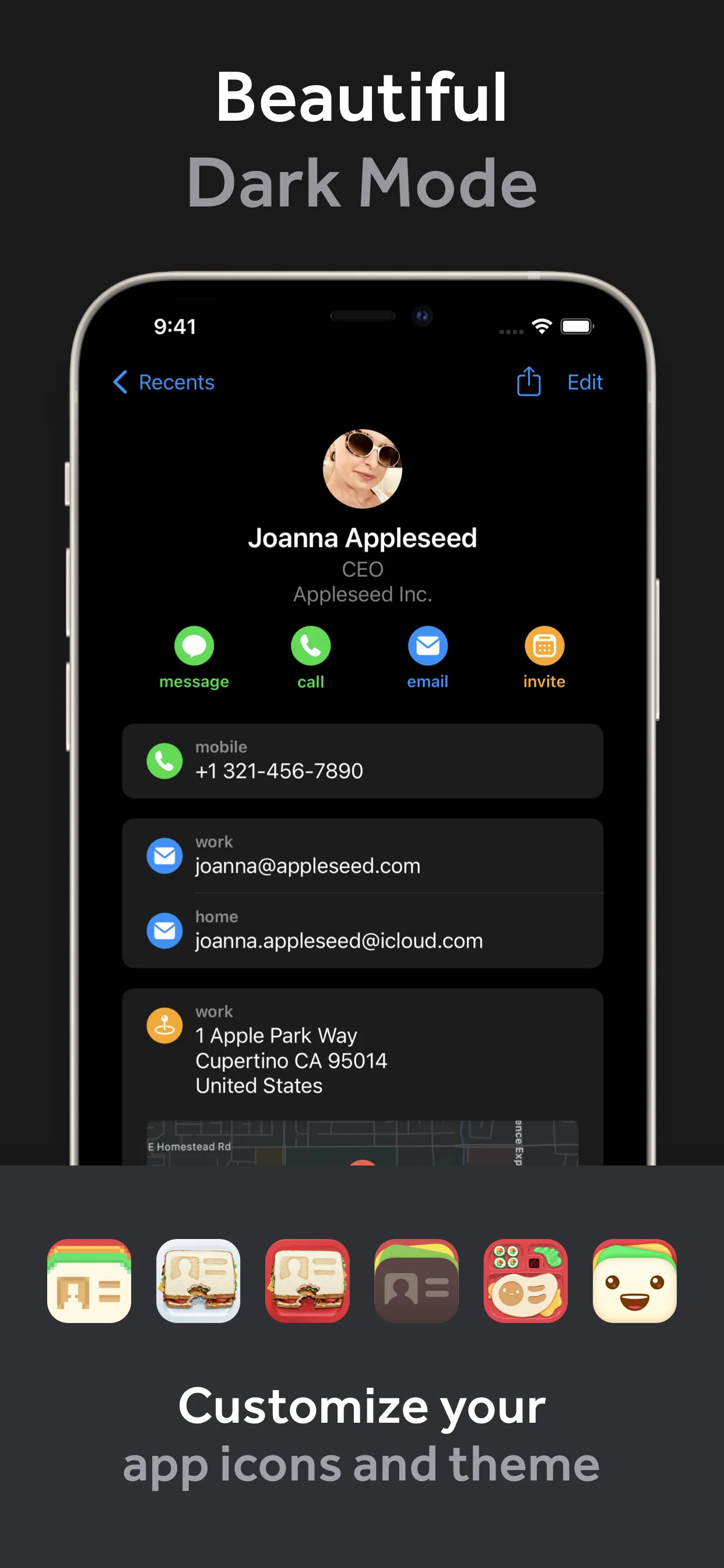 Cardhop Contacts iphone screenshot 9