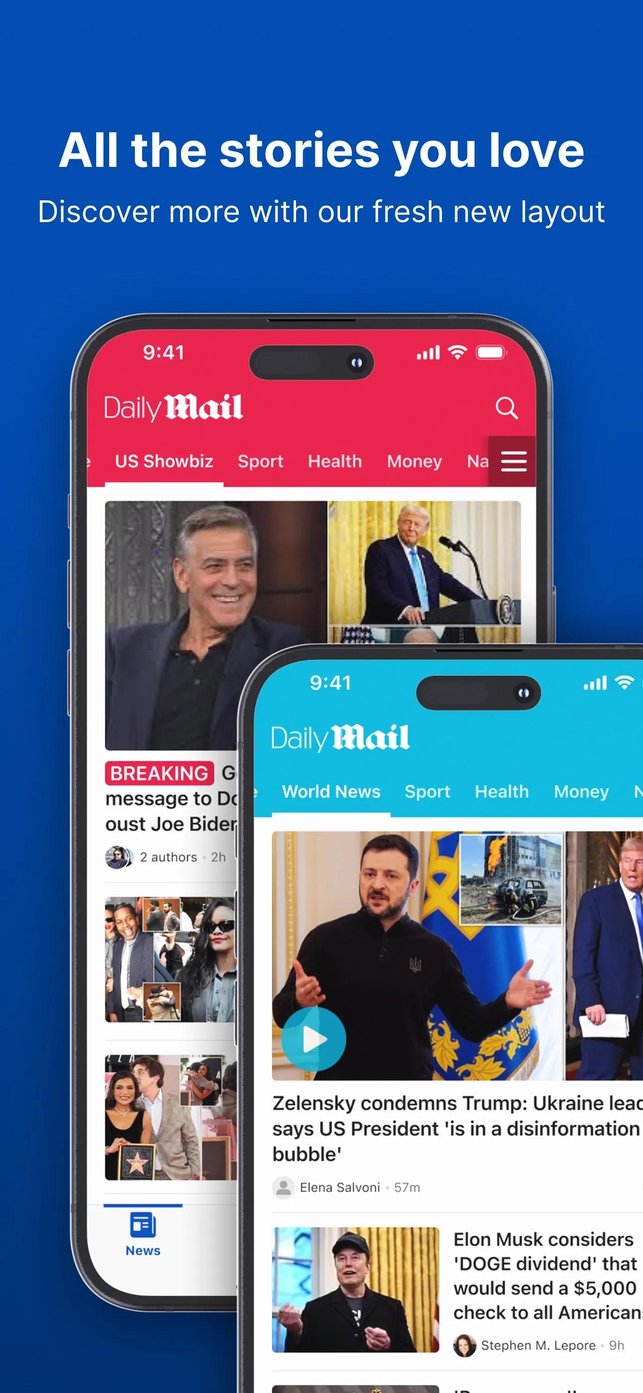 Daily Mail: Breaking News iphone screenshot 2