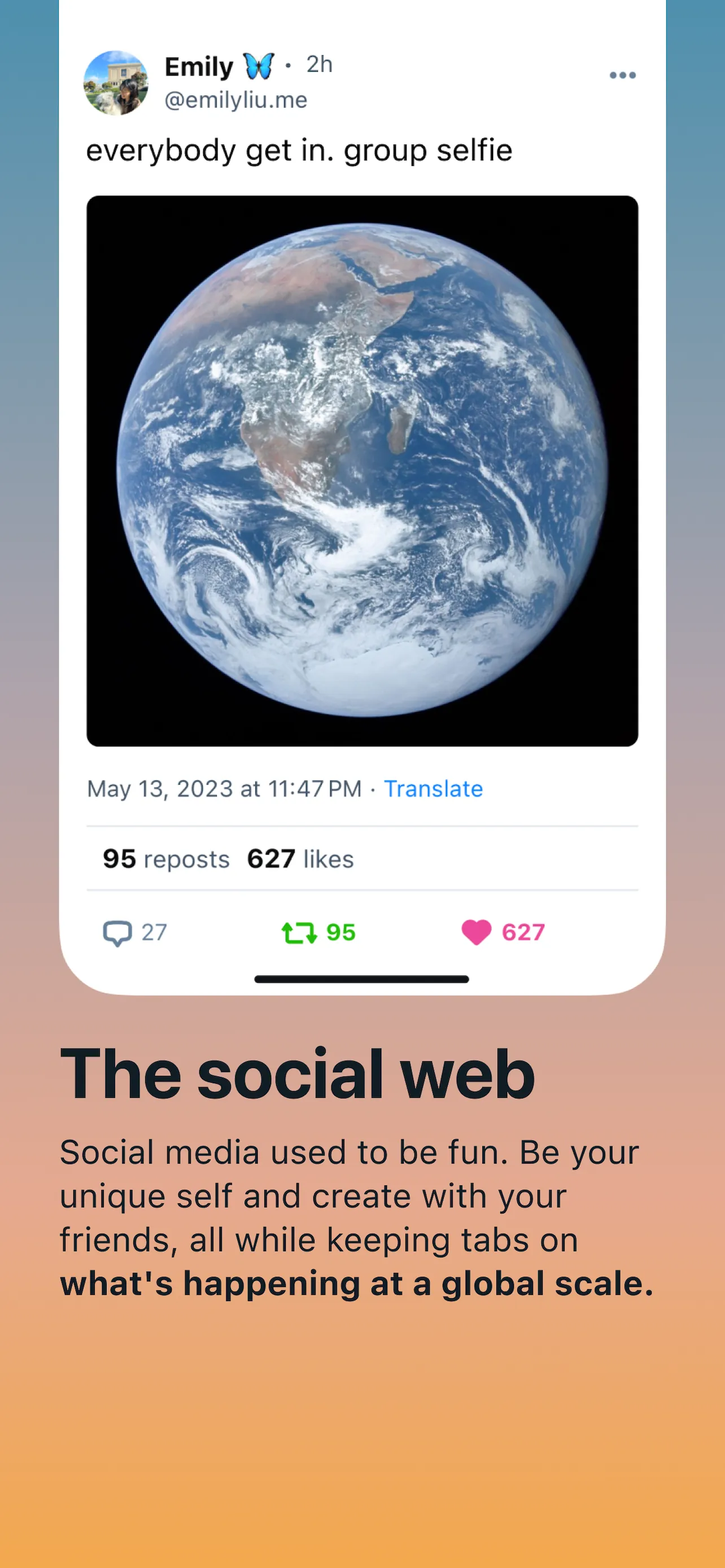 Bluesky Social iphone screenshot 5