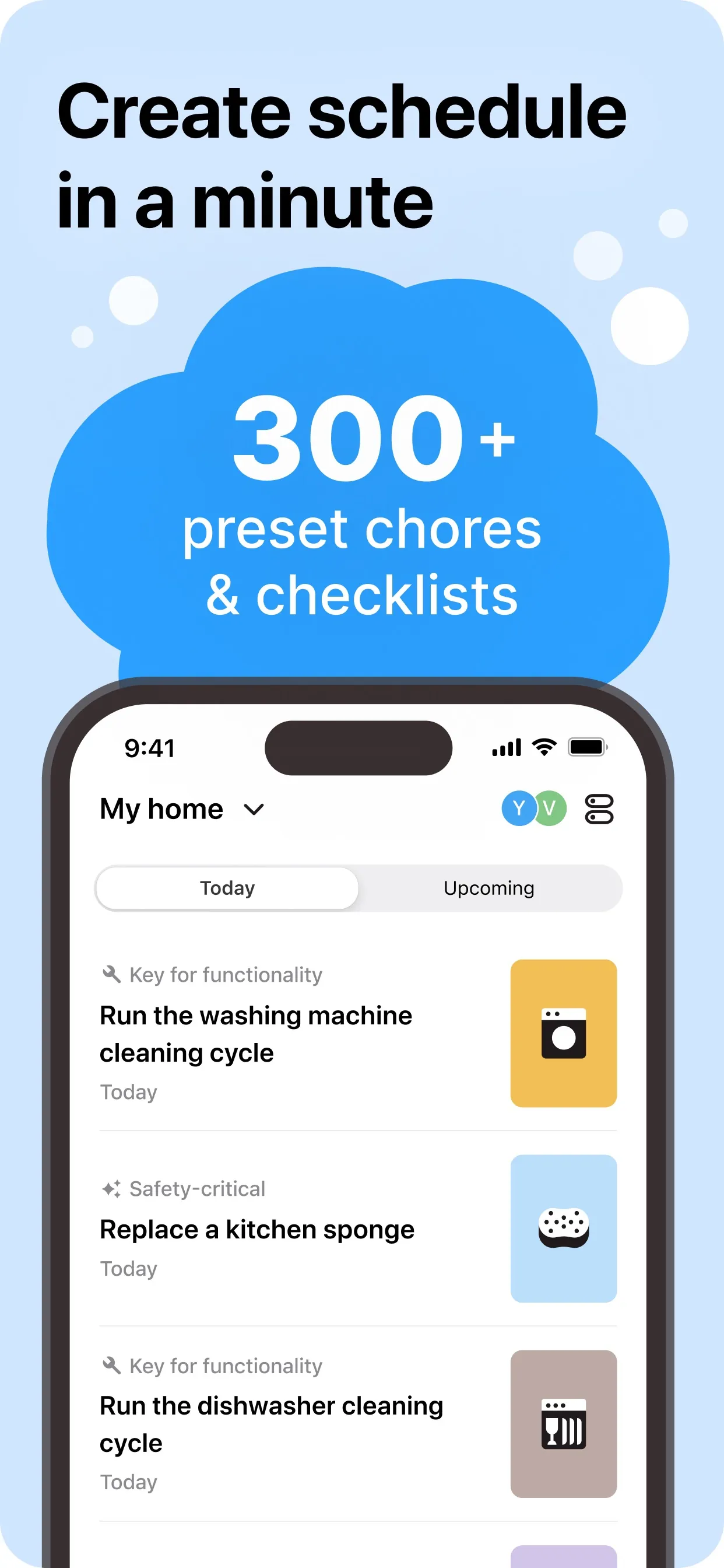 Cleaning Schedule: NeatNook iphone screenshot 2