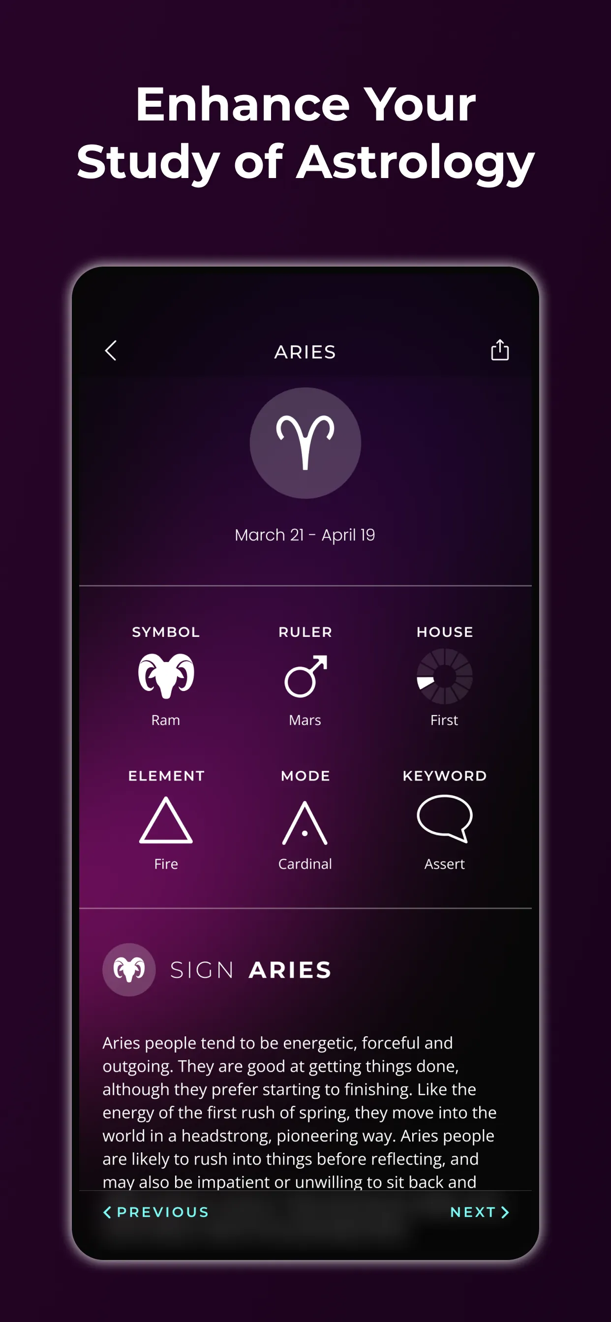 TimePassages Astrology iphone screenshot 9