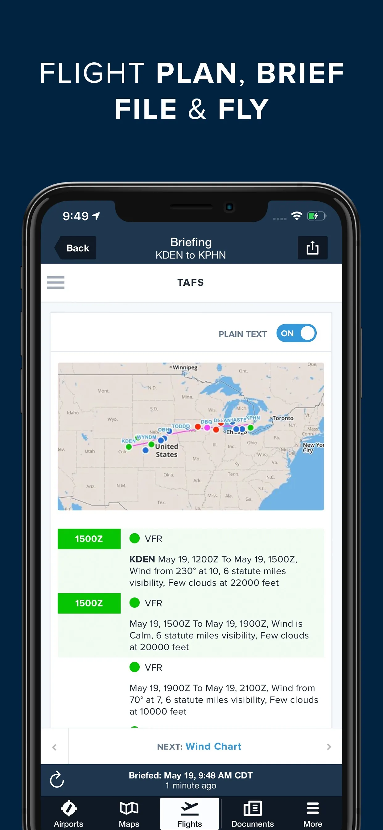 ForeFlight Mobile EFB iphone screenshot 4
