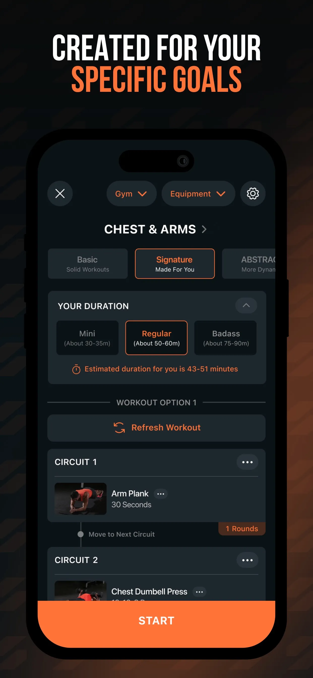 SHRED: Gym & Home Workouts iphone screenshot 3