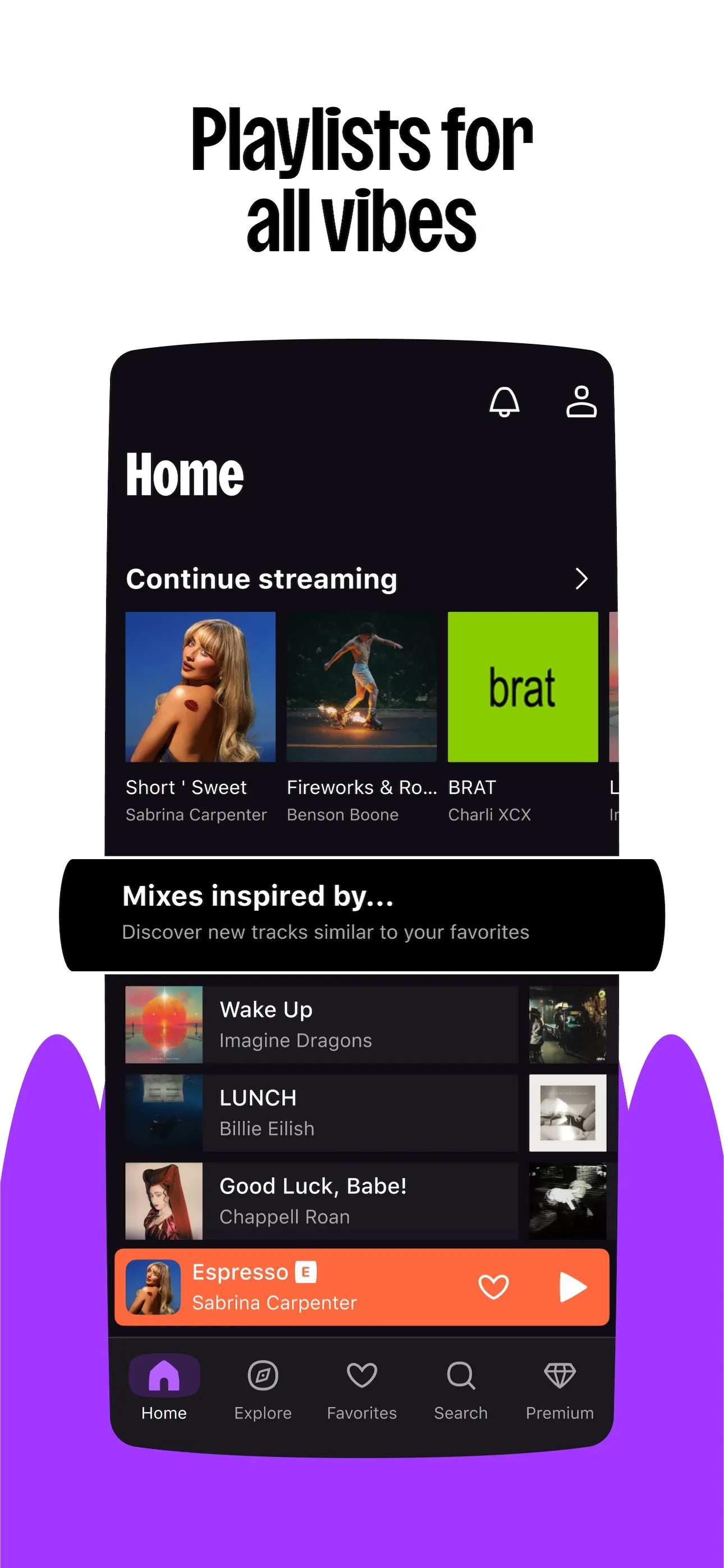 Deezer: Music Player, Podcast iphone screenshot 6