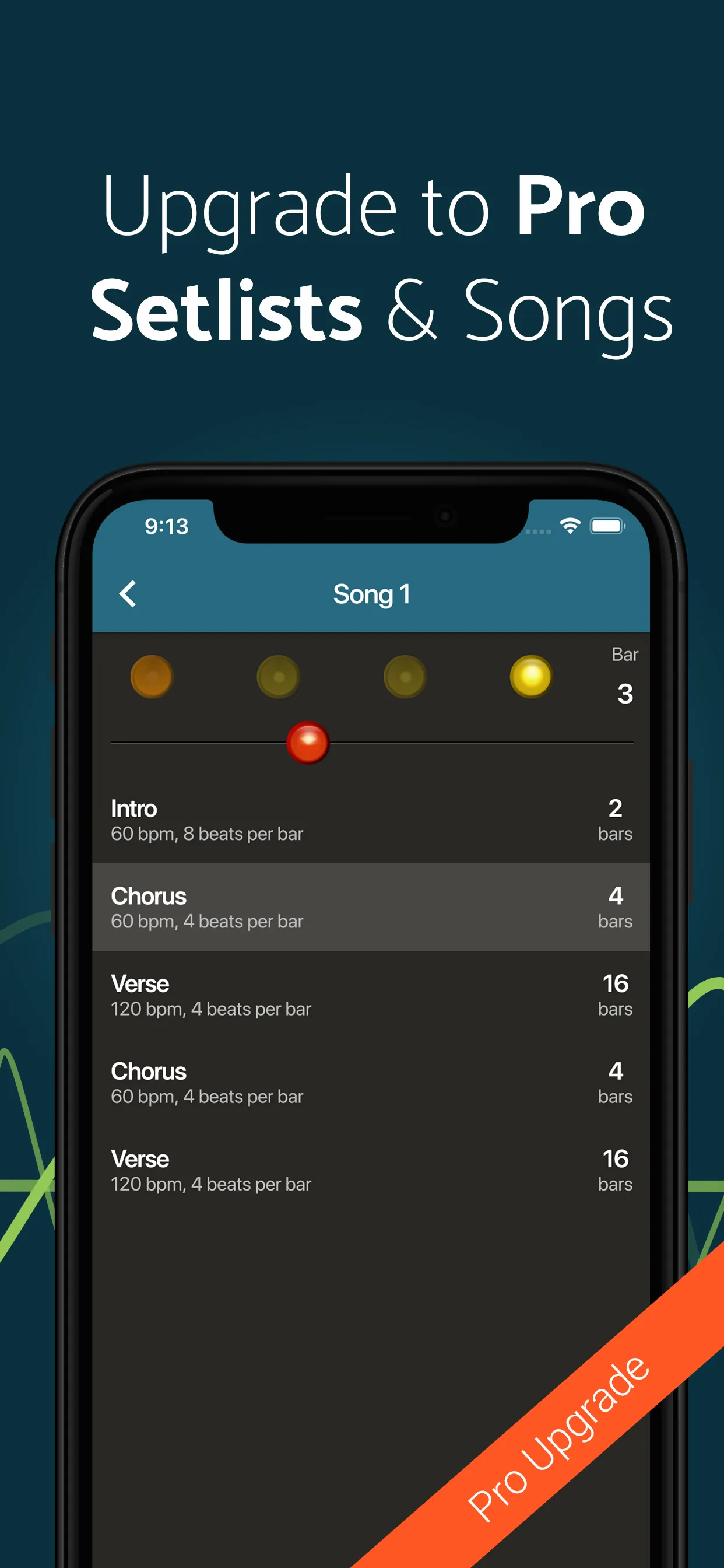 Metronome beats: BPM counter iphone screenshot 8