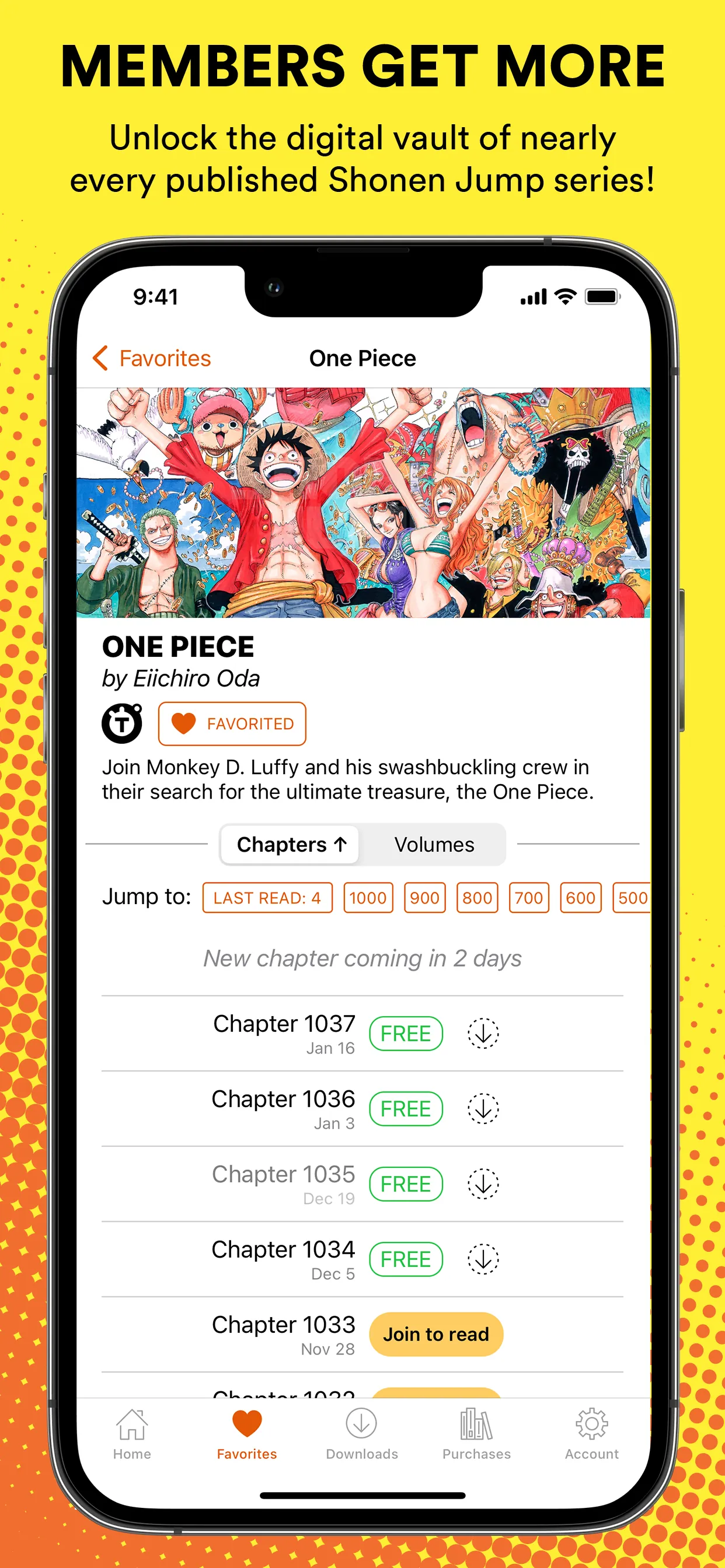 Shonen Jump Manga & Comics iphone screenshot 4