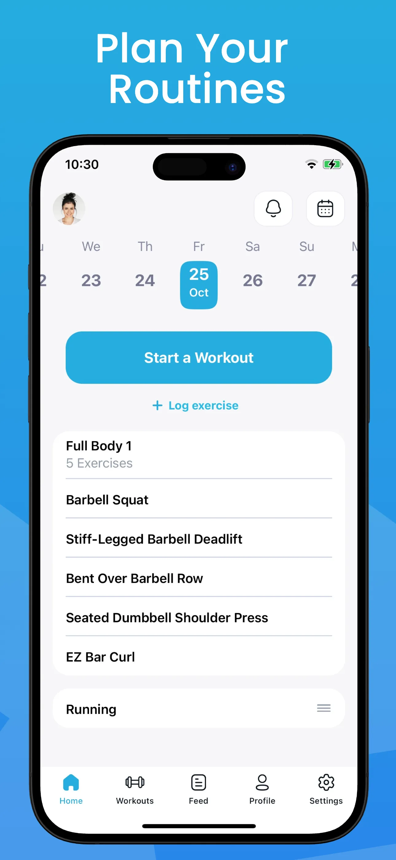 Fitlist Workout Log & Planner iphone screenshot 3