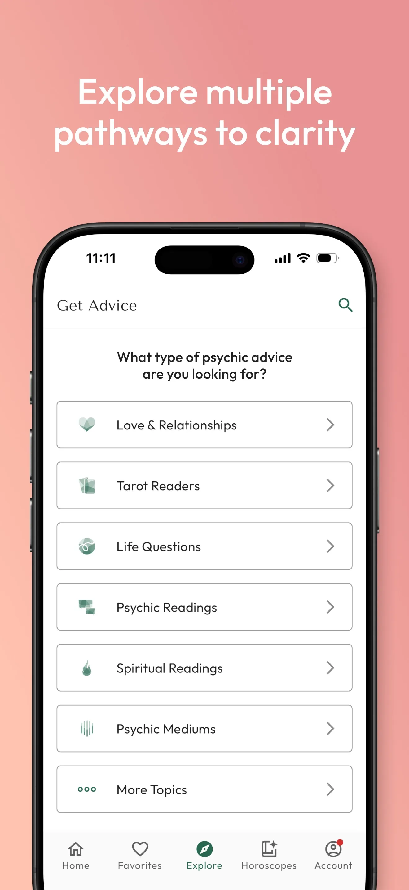Keen Psychic Reading & Tarot iphone screenshot 4