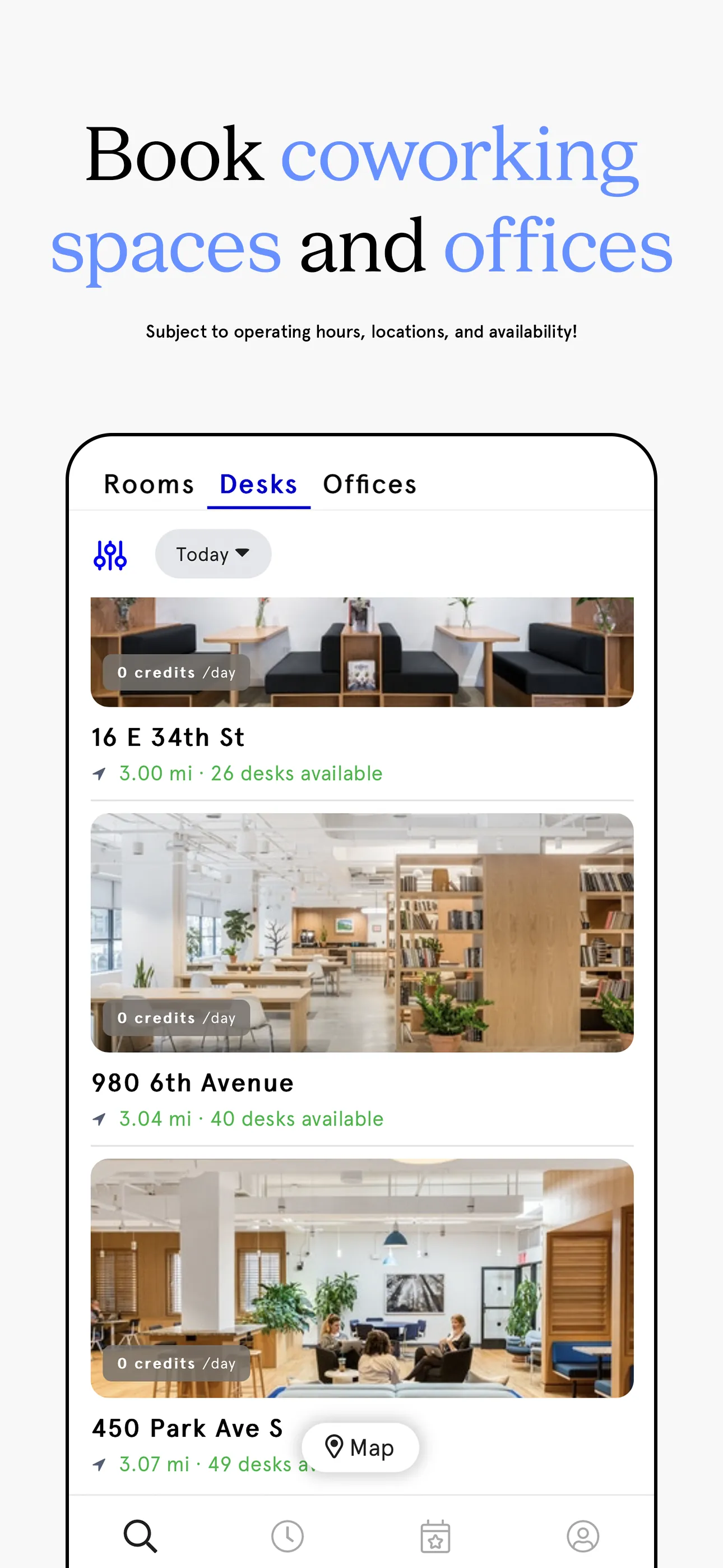 WeWork: Flexible Workspace iphone screenshot 3