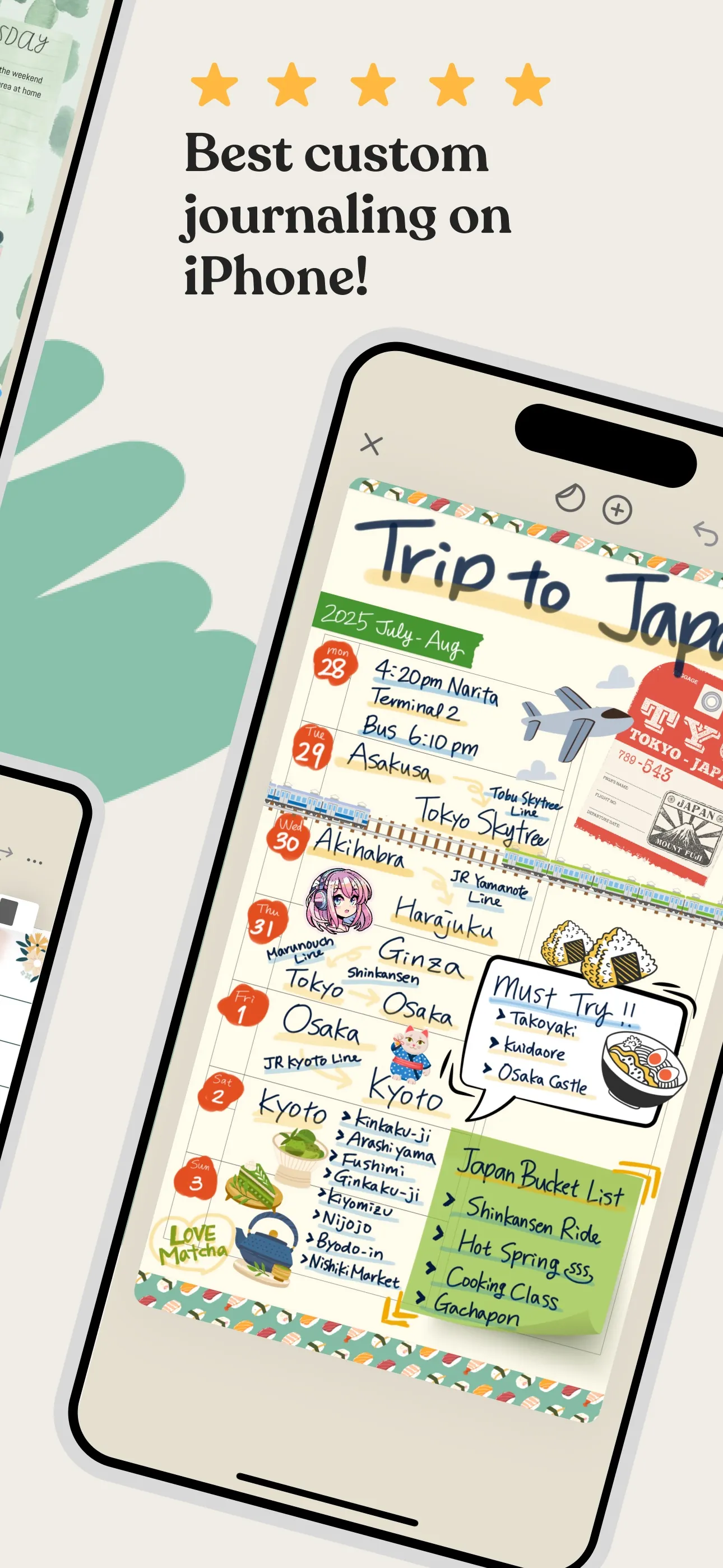 Zinnia: Planner & Journal iphone screenshot 2
