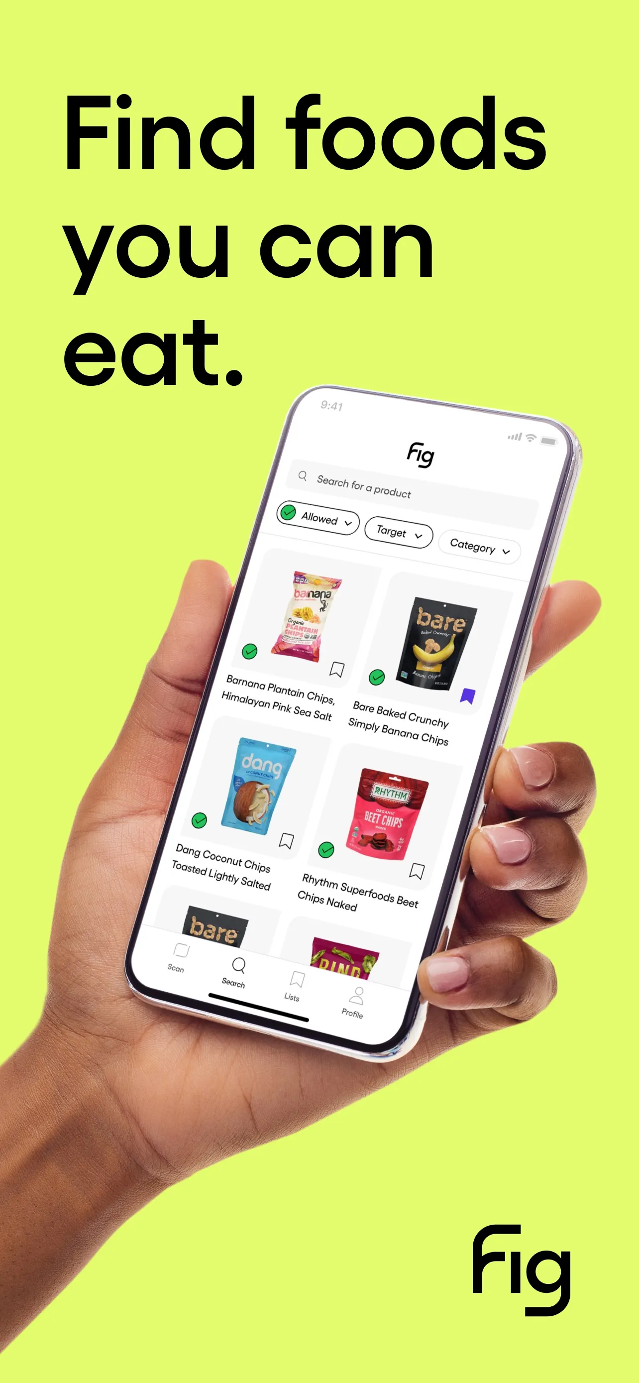 Fig: Food Scanner & Discovery iphone screenshot 1