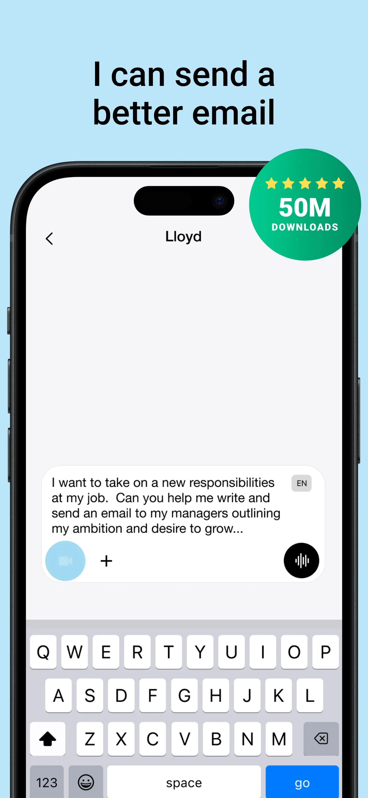 Lloyd - Your AI Superpower iphone screenshot 9