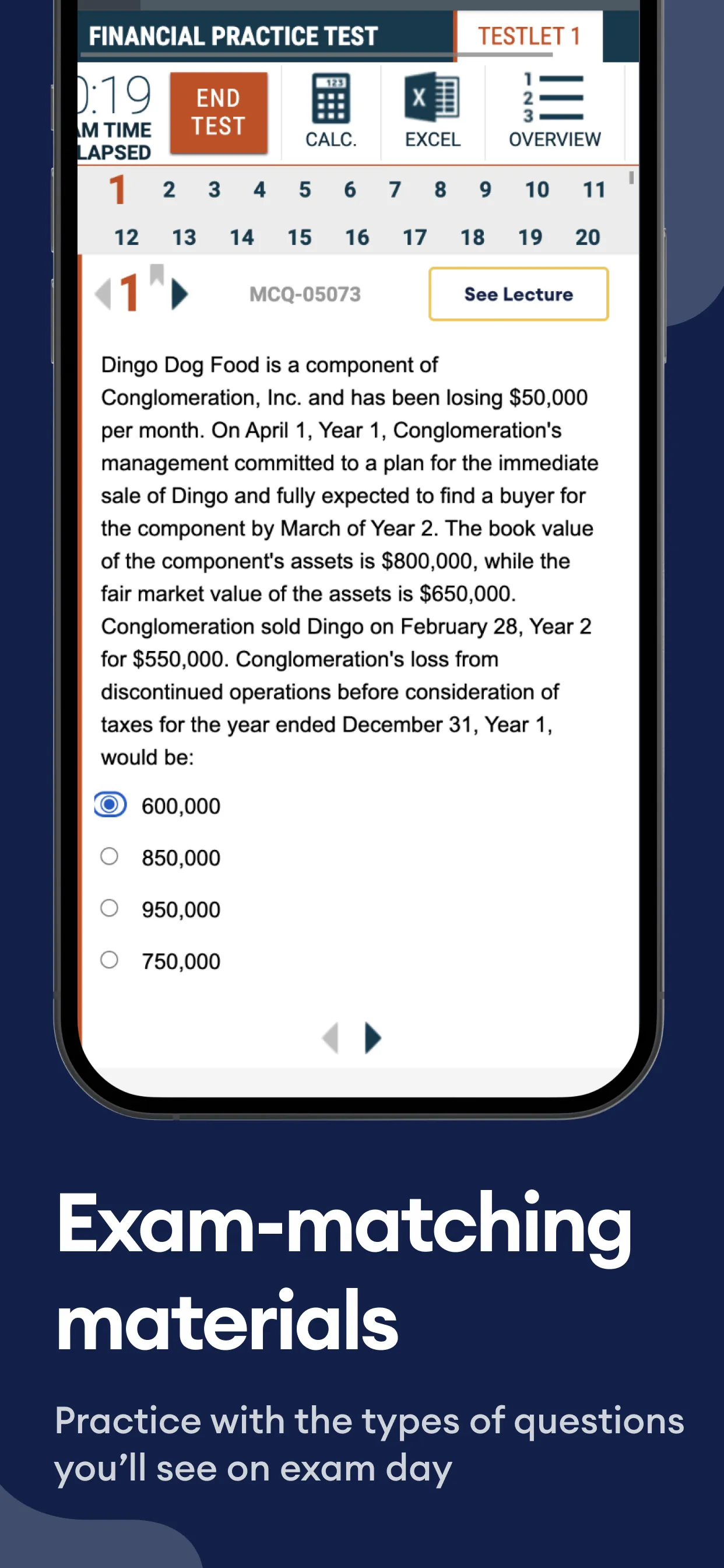 Becker’s CPA Exam Review iphone screenshot 5