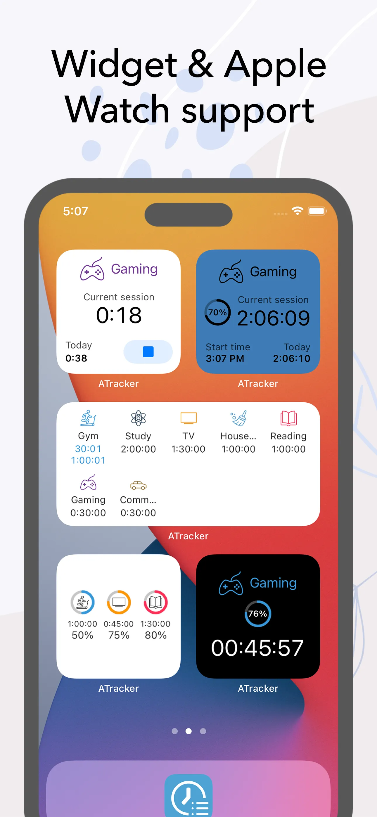 ATracker Time Tracker iphone screenshot 9