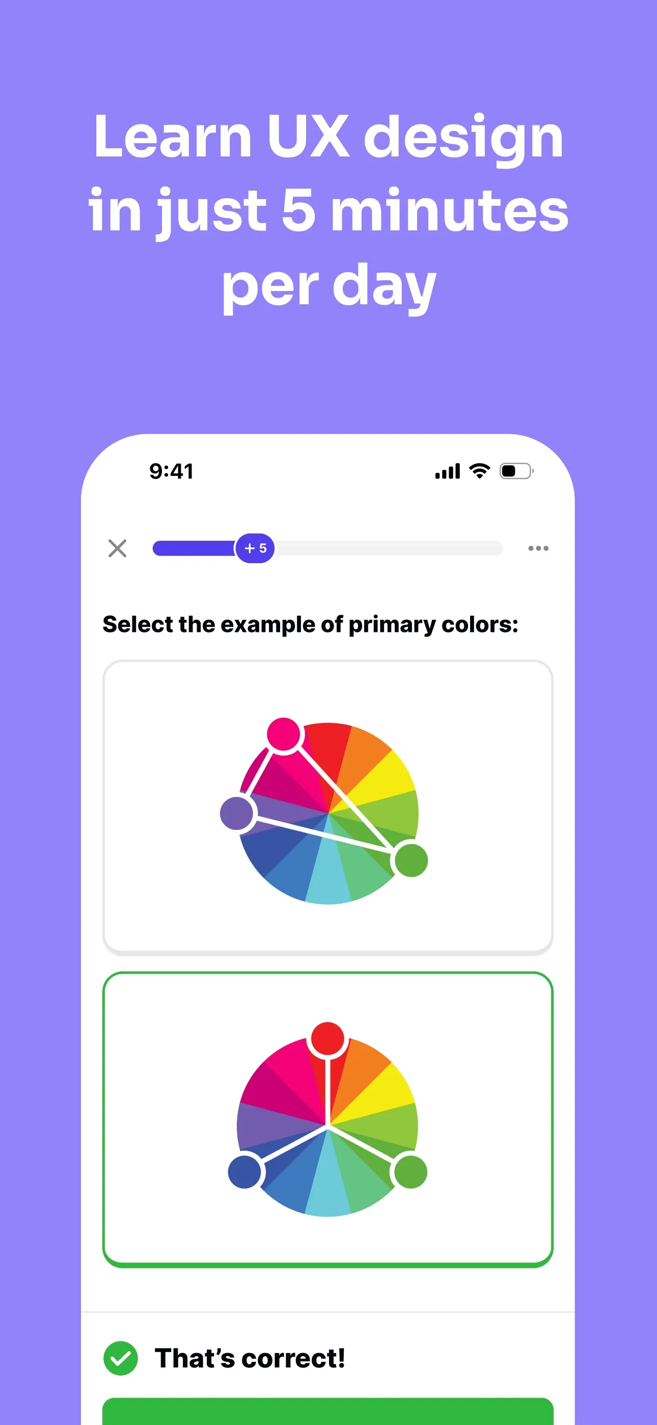Uxcel Go: Learn UX & UI Design iphone screenshot 2